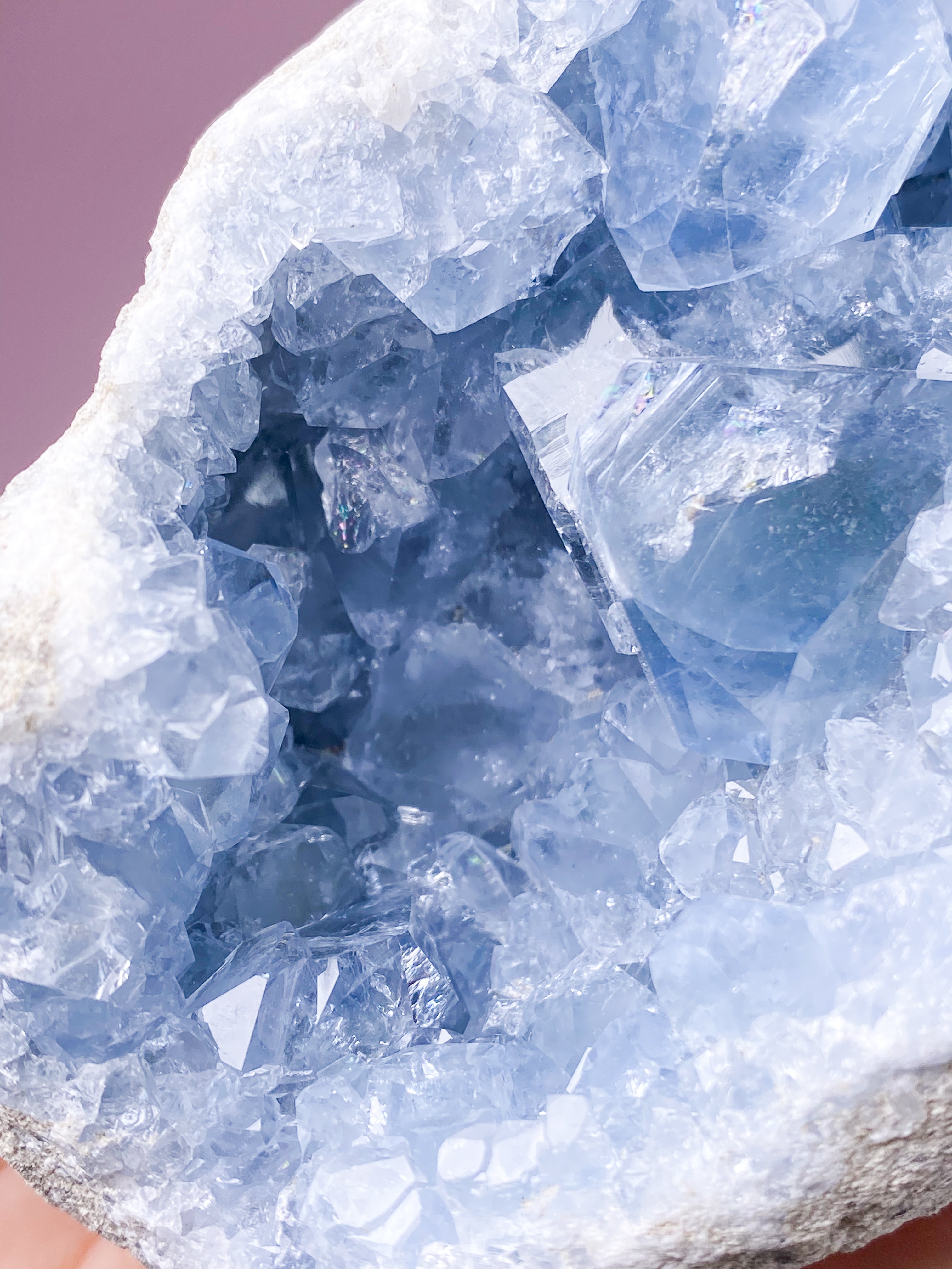 Celestit Klynge (Nr. 75)