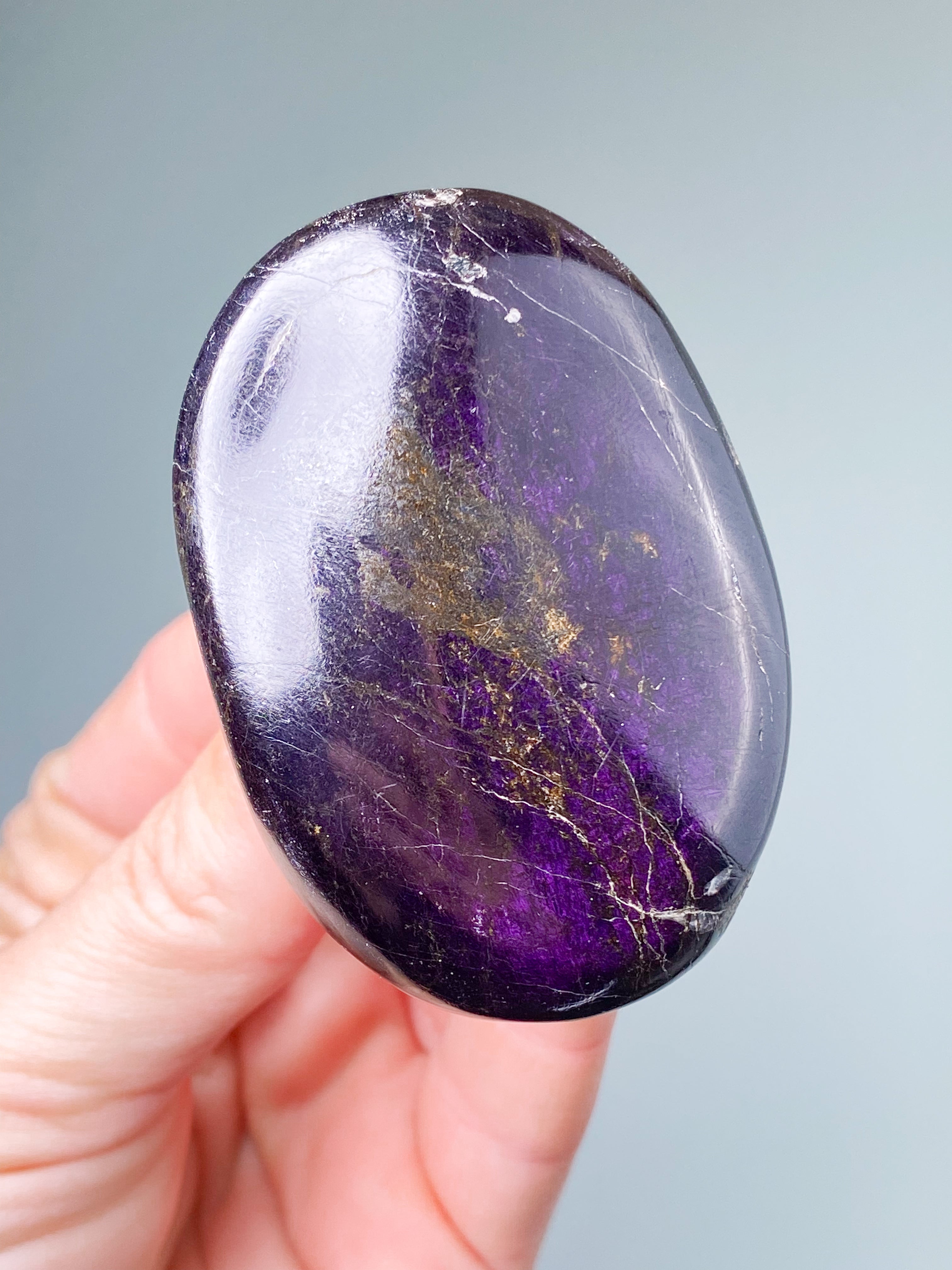 Purpurit Palmstone (Nr. 6)