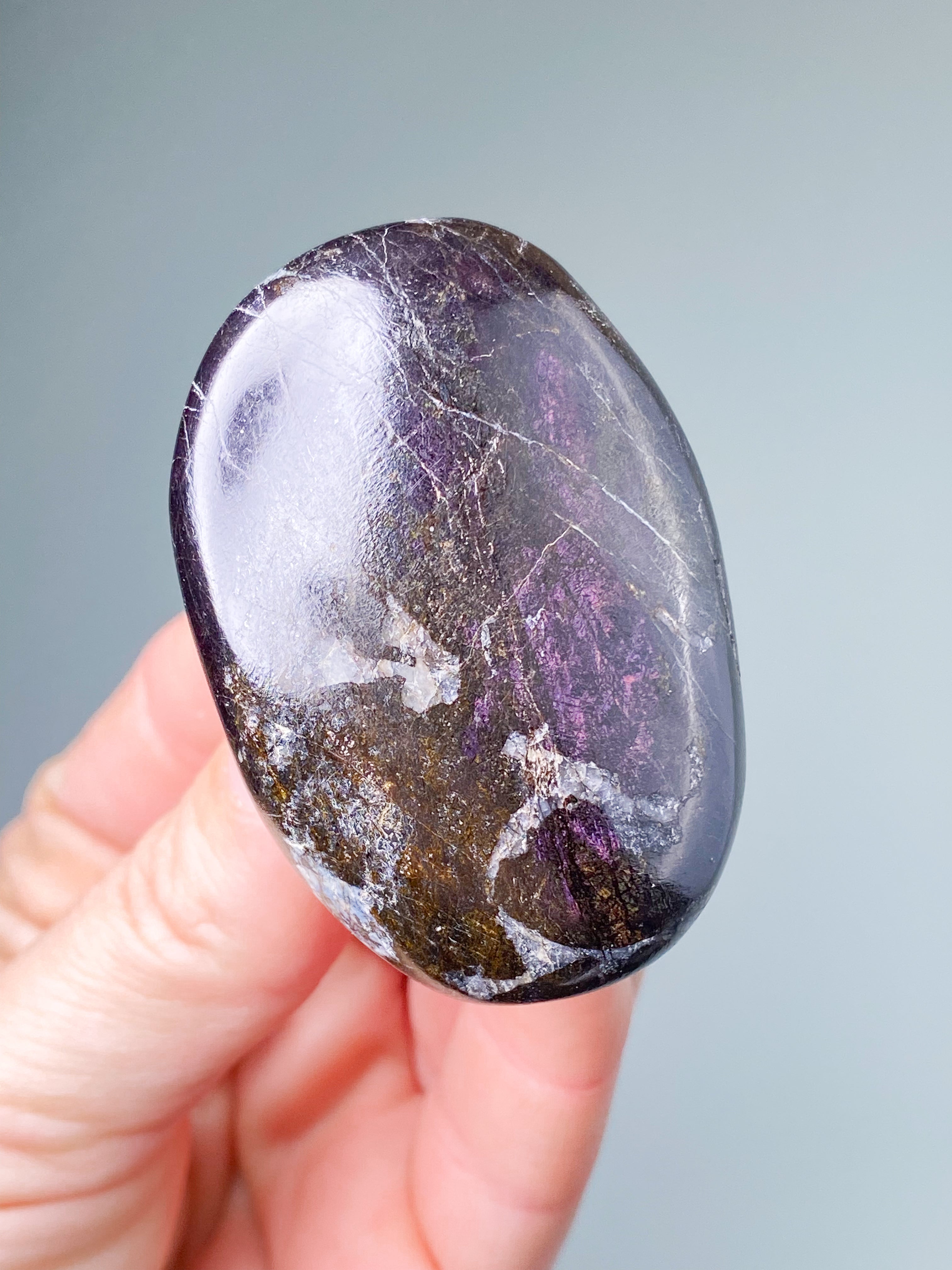 Purpurit Palmstone (Nr. 7)