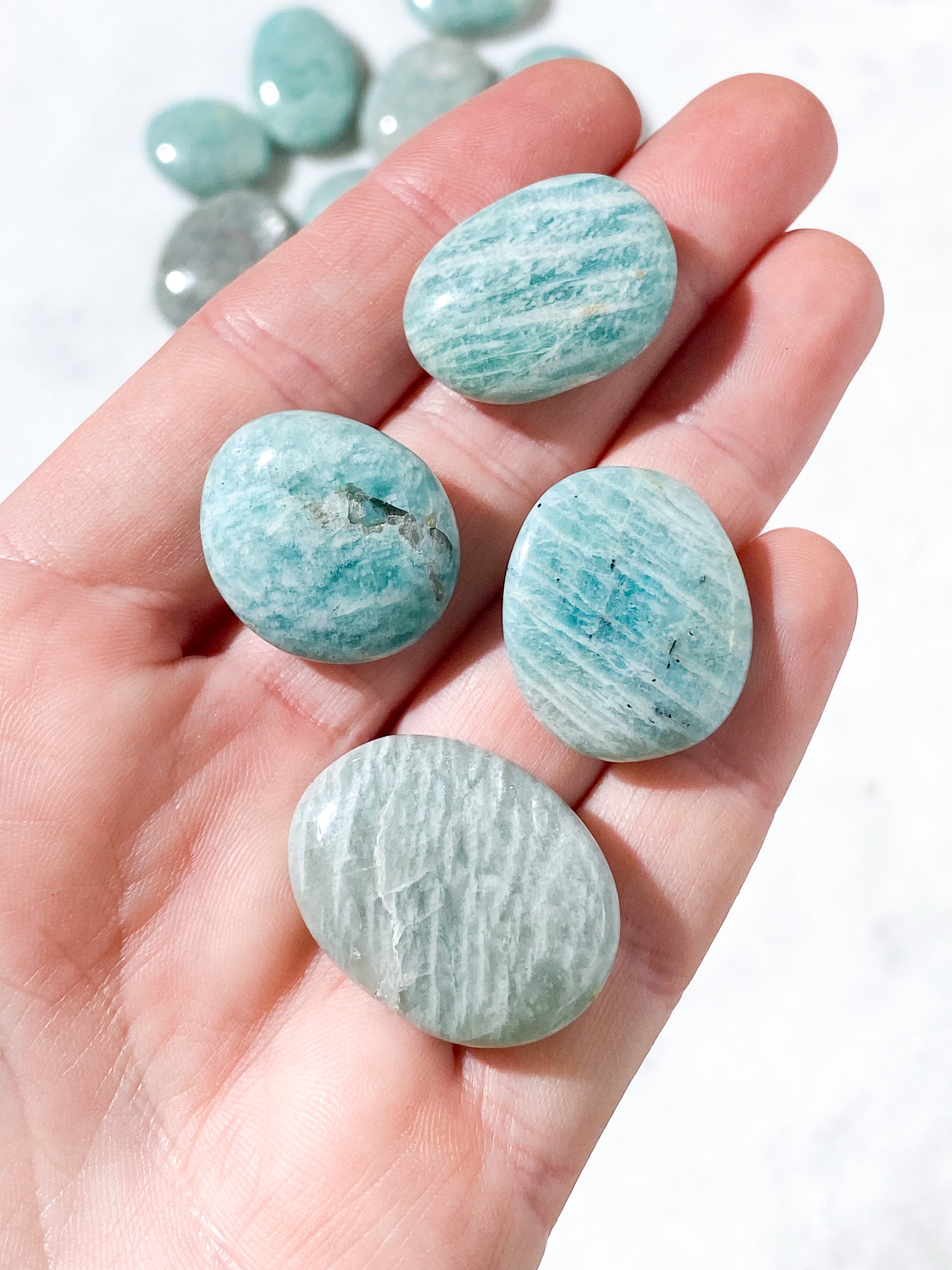 Amazonite Amulet Pocket Stone