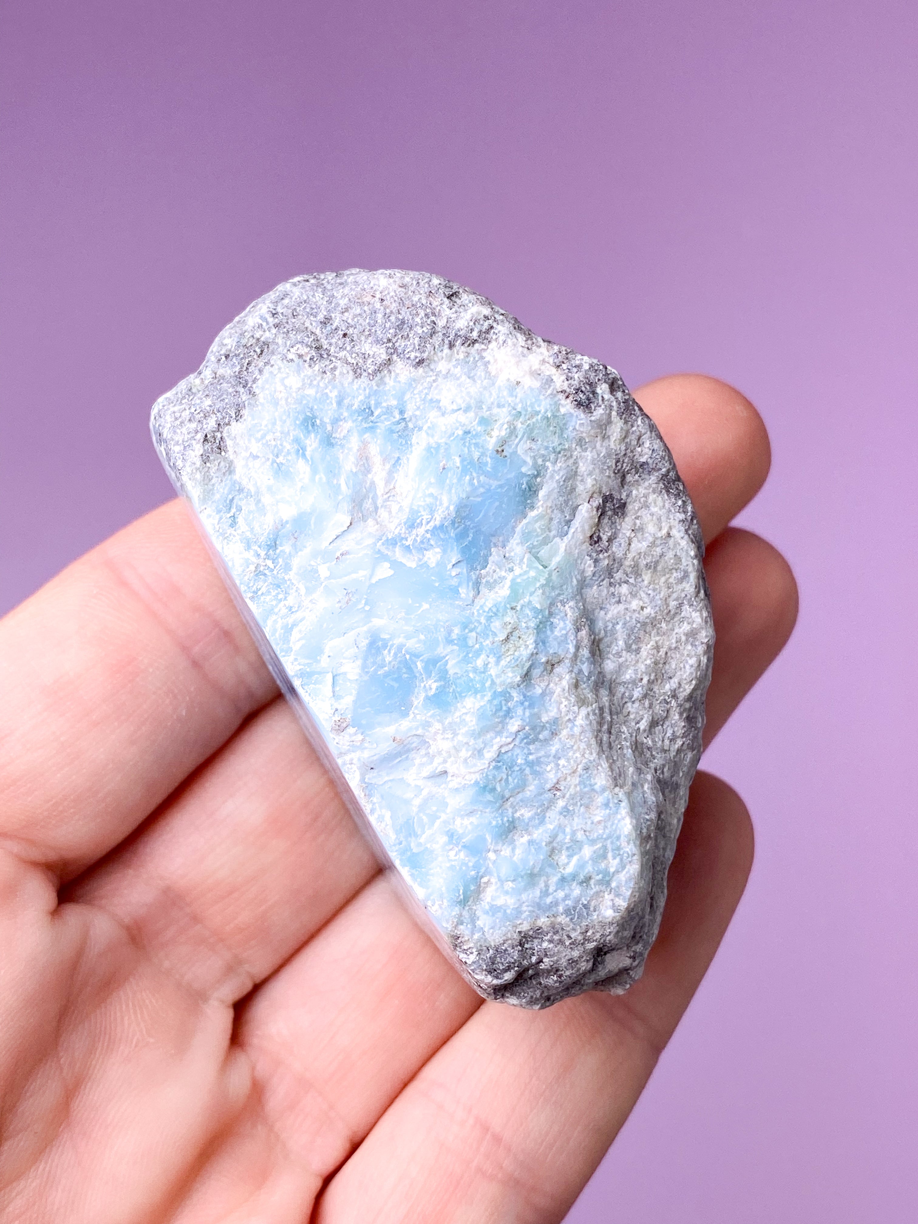 Larimar Semipoleret (Nr. 20)