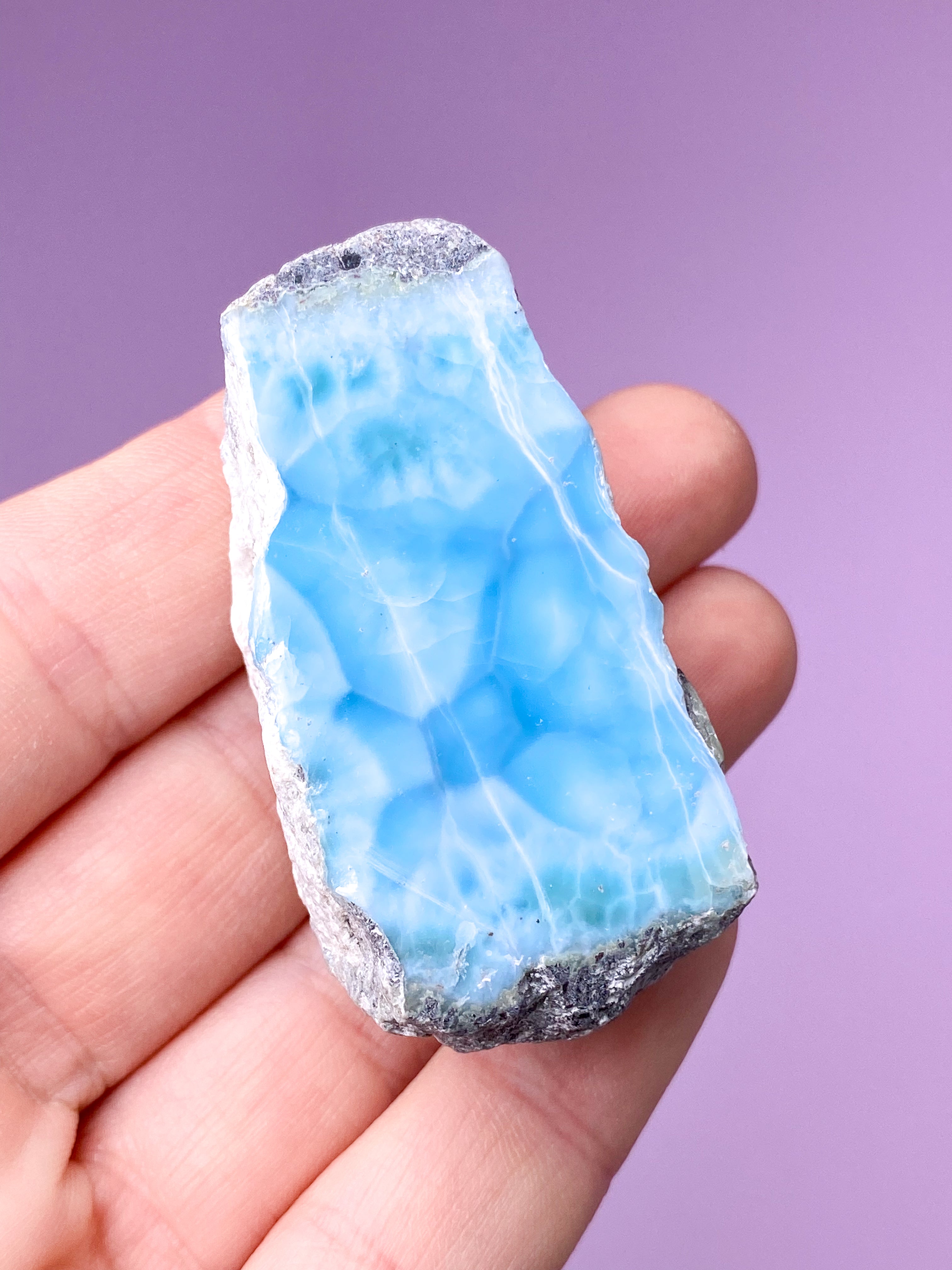 Larimar Semipoleret (Nr. 29)