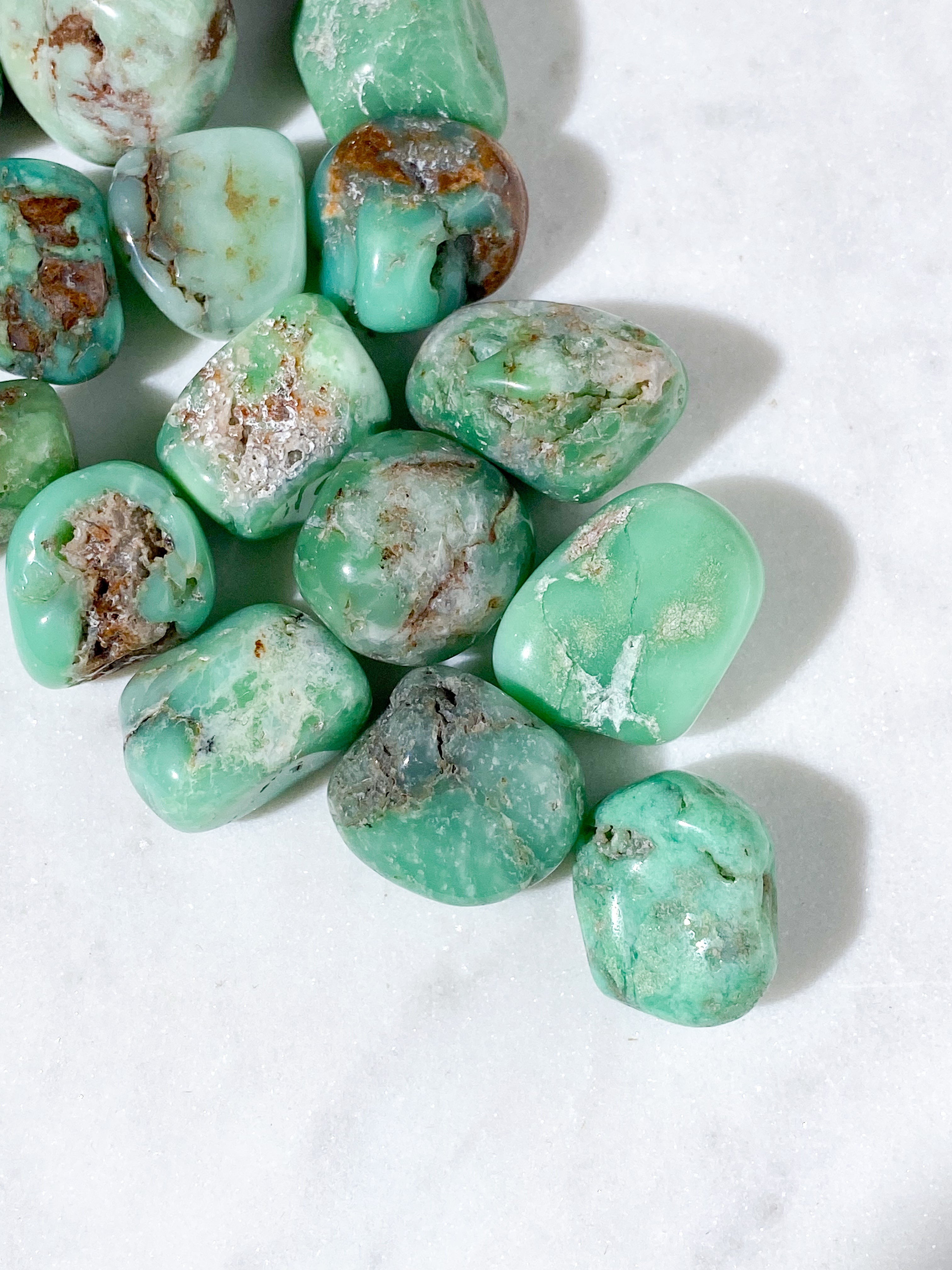 Chrysopras Poleret