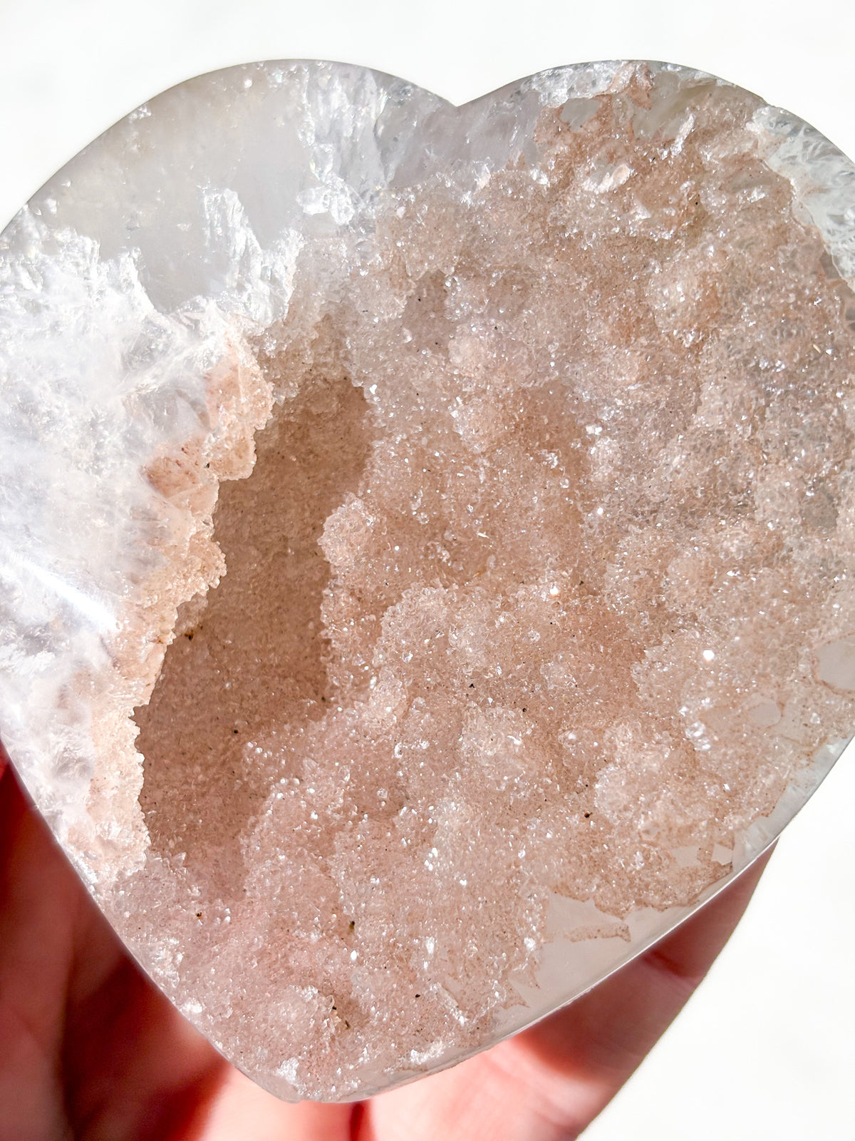Sugar Ametyst Hjerte (Nr. 15)