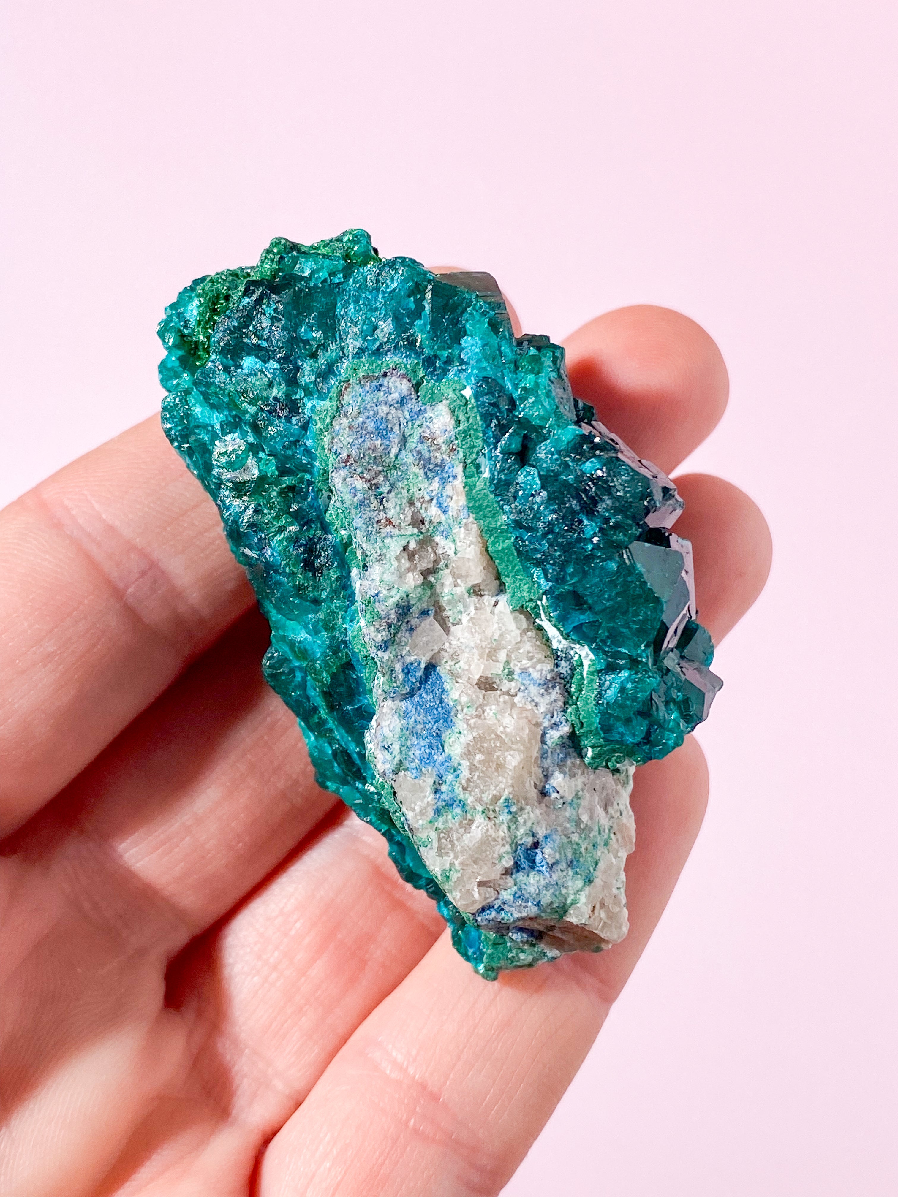 Dioptase Klynge (Nr. 17) Eksklusiv Kvalitet