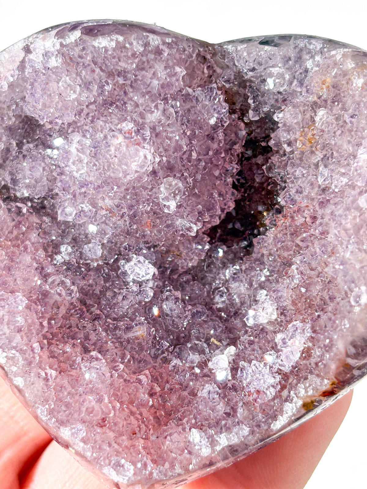Sugar Ametyst Hjerte (Nr. 8)