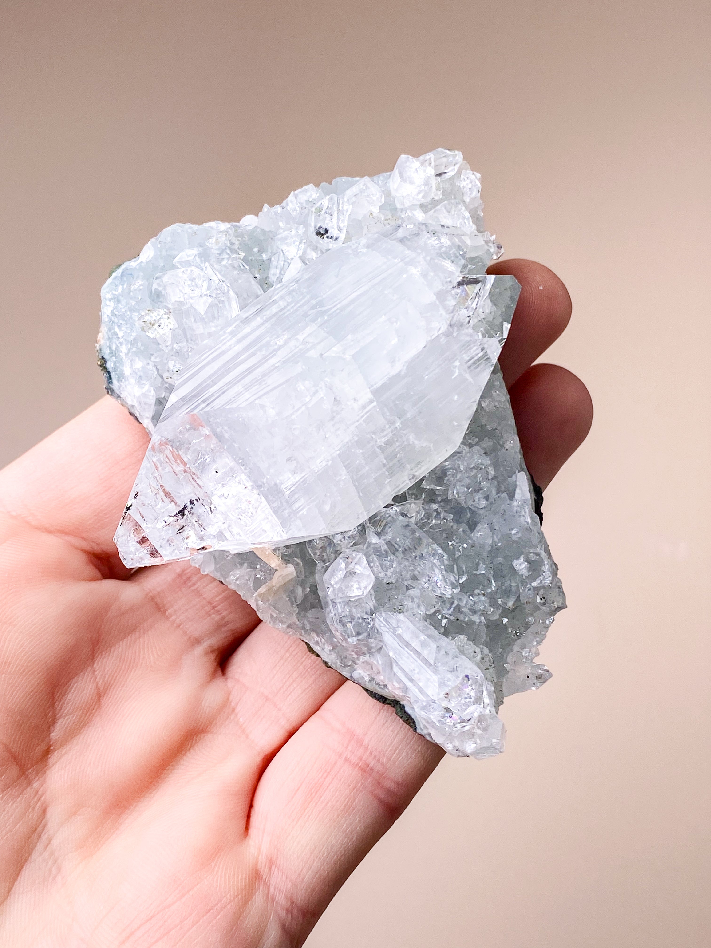 Apophyllit Klynge (Nr. 15)