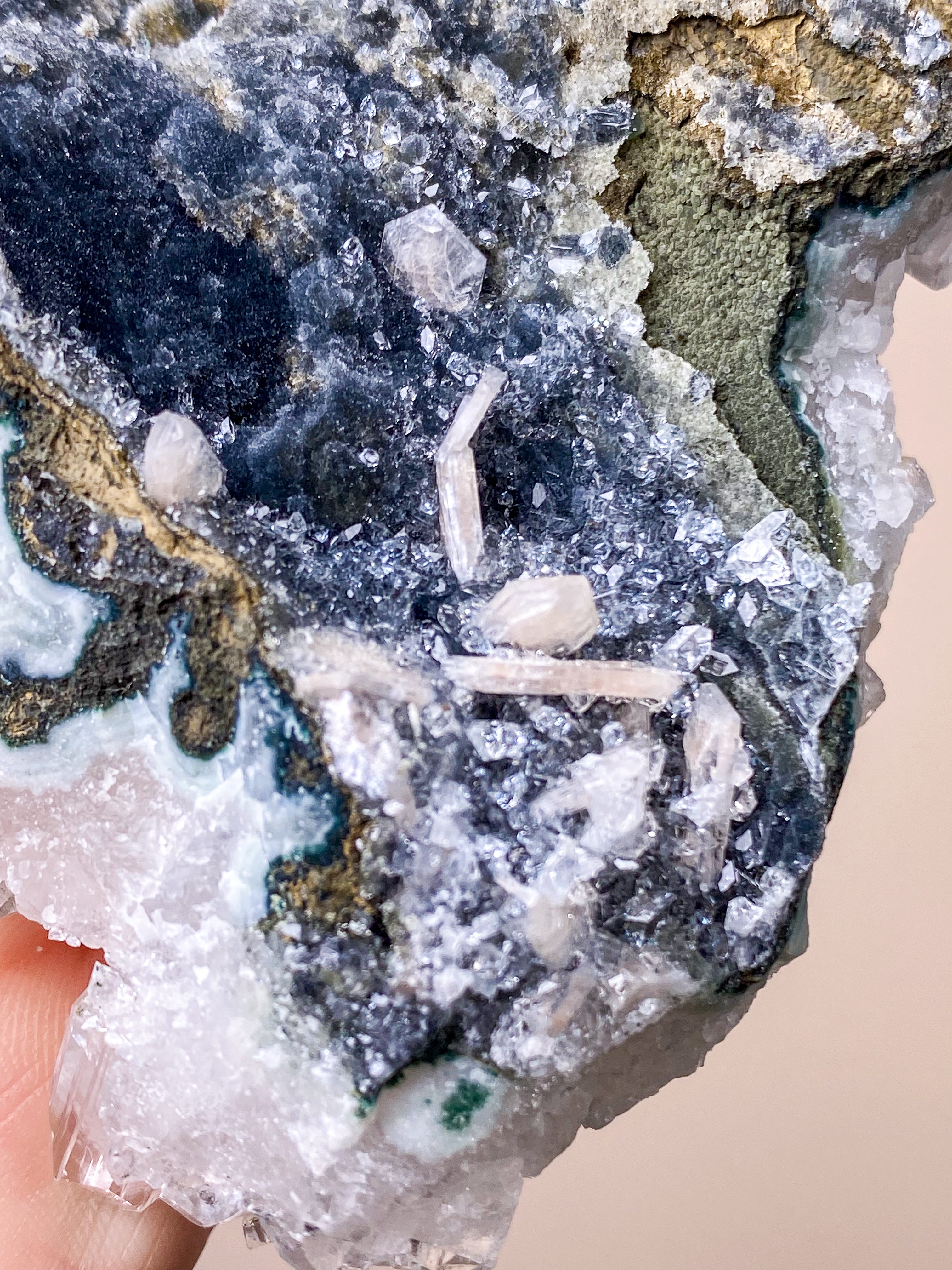 Apophyllit Klynge (Nr. 17)