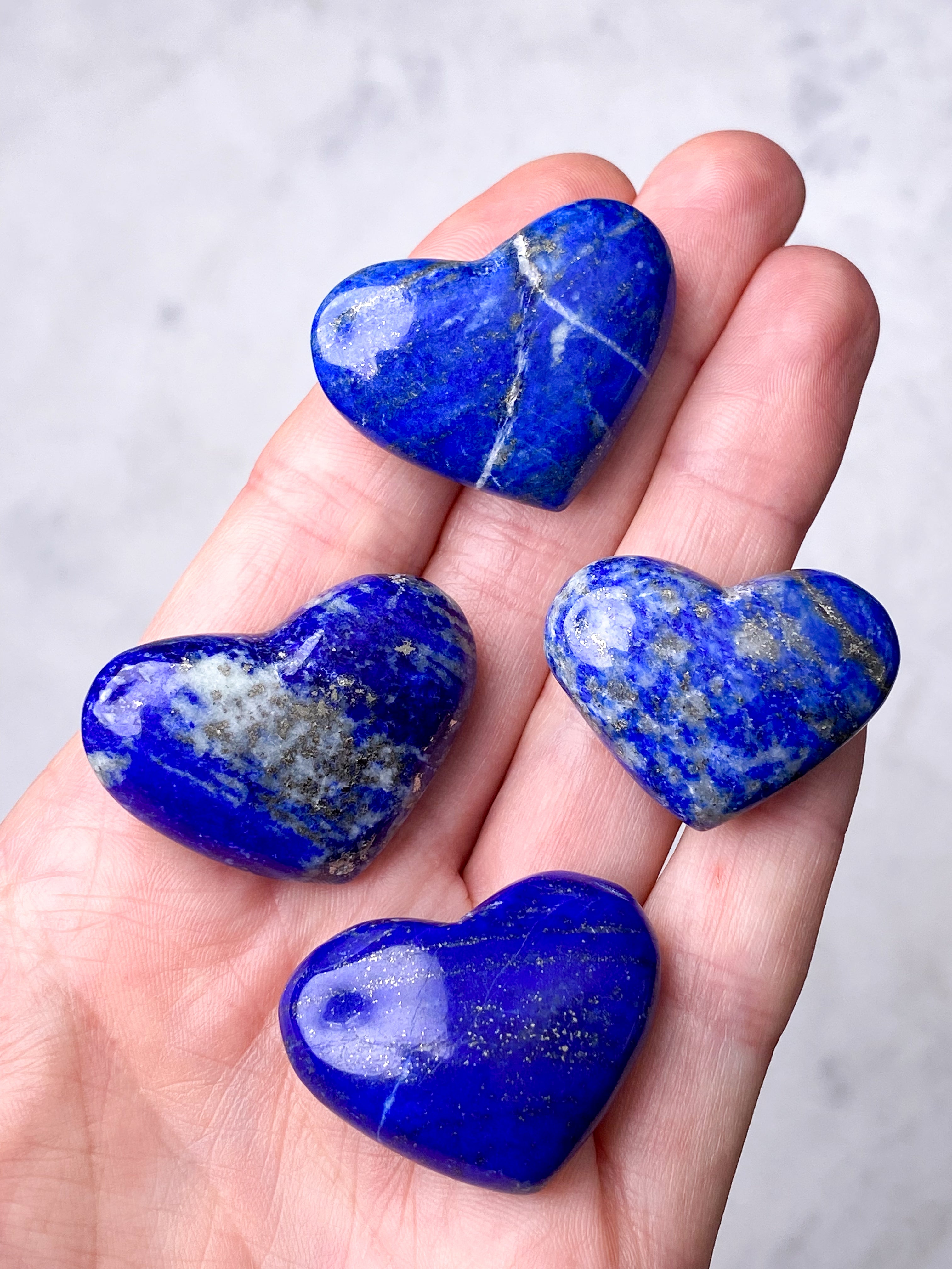 Lapis Lazuli Hjerte