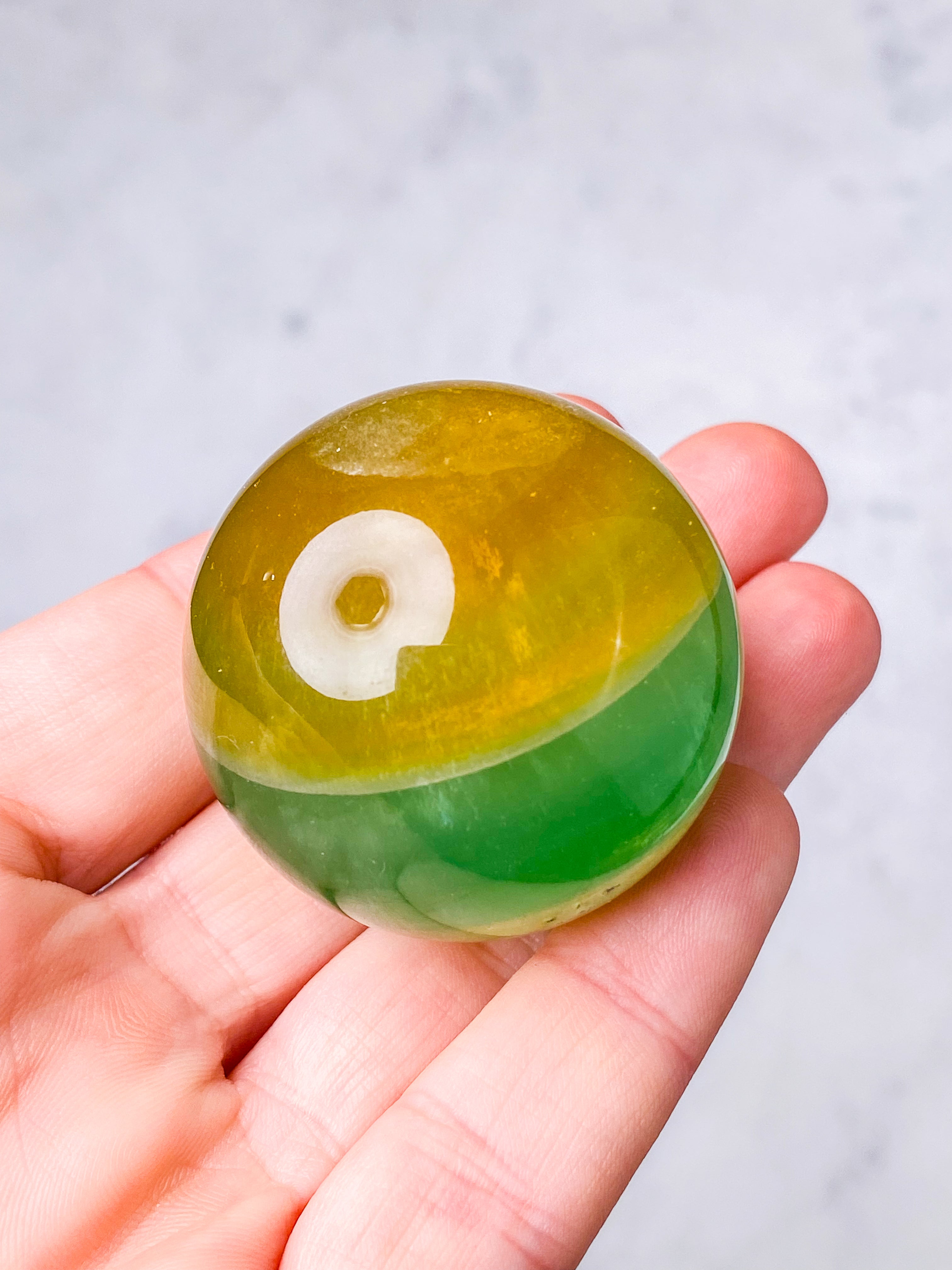 Mango Fluorit Kugle (Nr. 2)