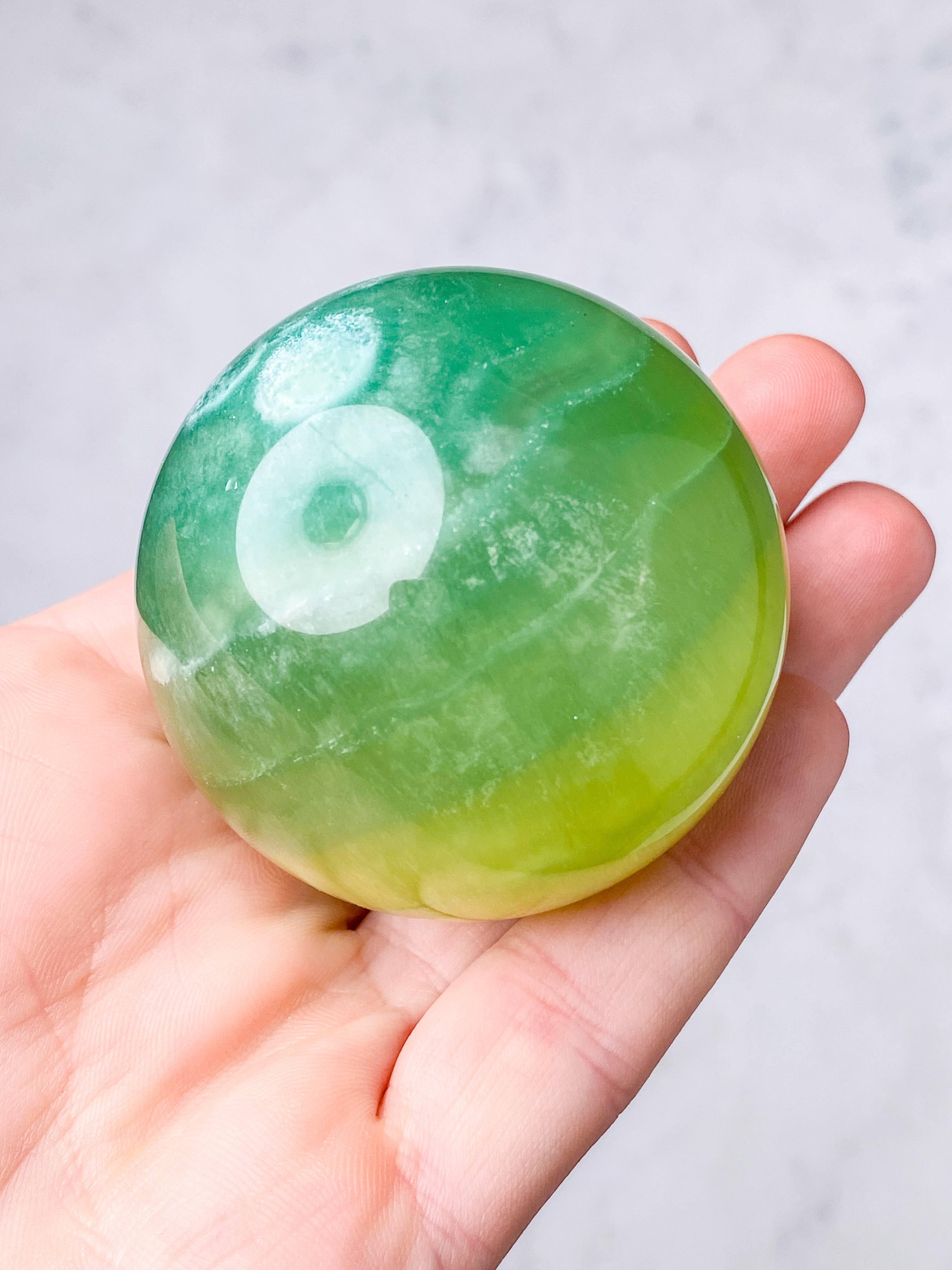 Mango Fluorit Kugle (Nr. 3)