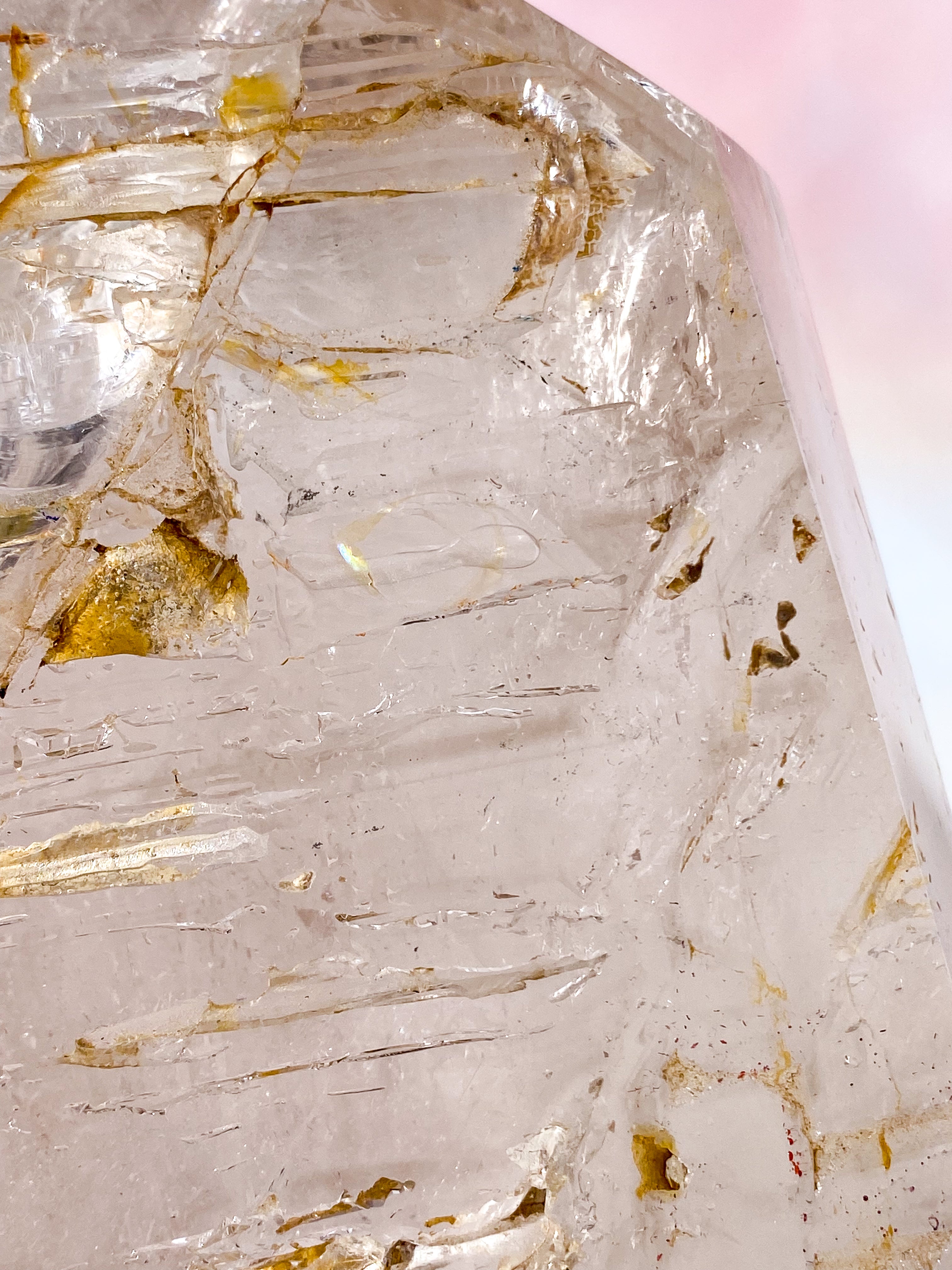 Kæmpe Enhydro Smokey Bjergkrystal Tårn (Nr. 5) Eksklusiv Kvalitet