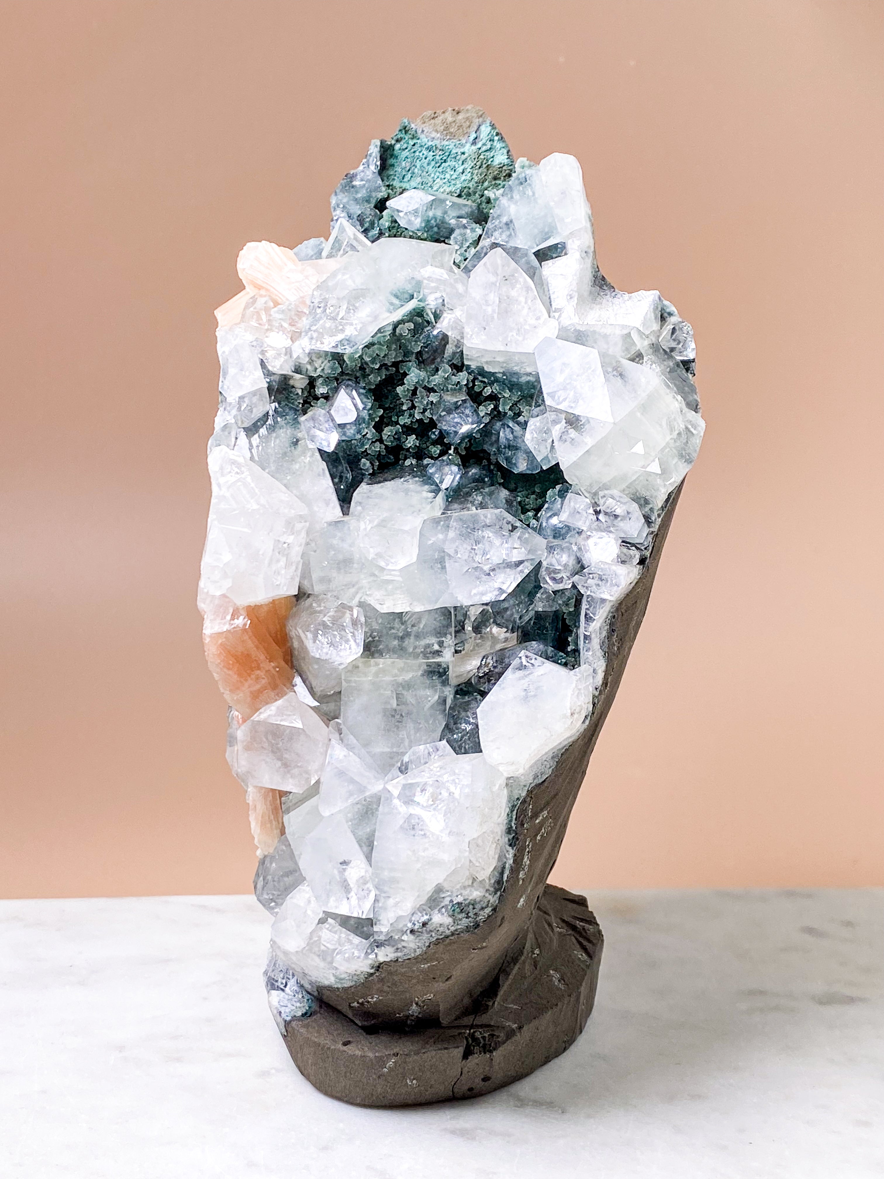 Kæmpe Stående Apophyllit (Nr. 1)