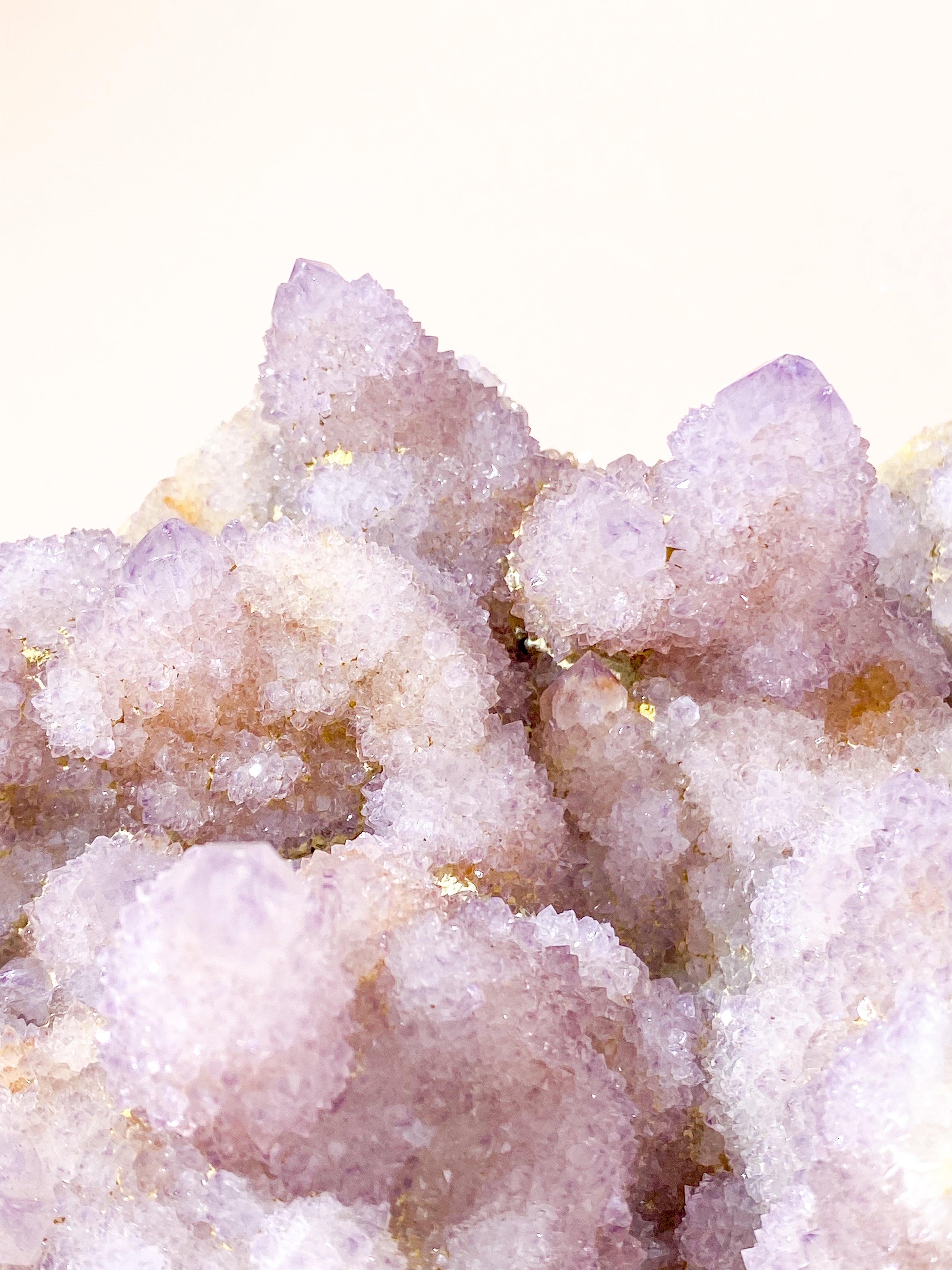 Kæmpe Spirit Quartz Ametyst Klynge (Nr. 53)