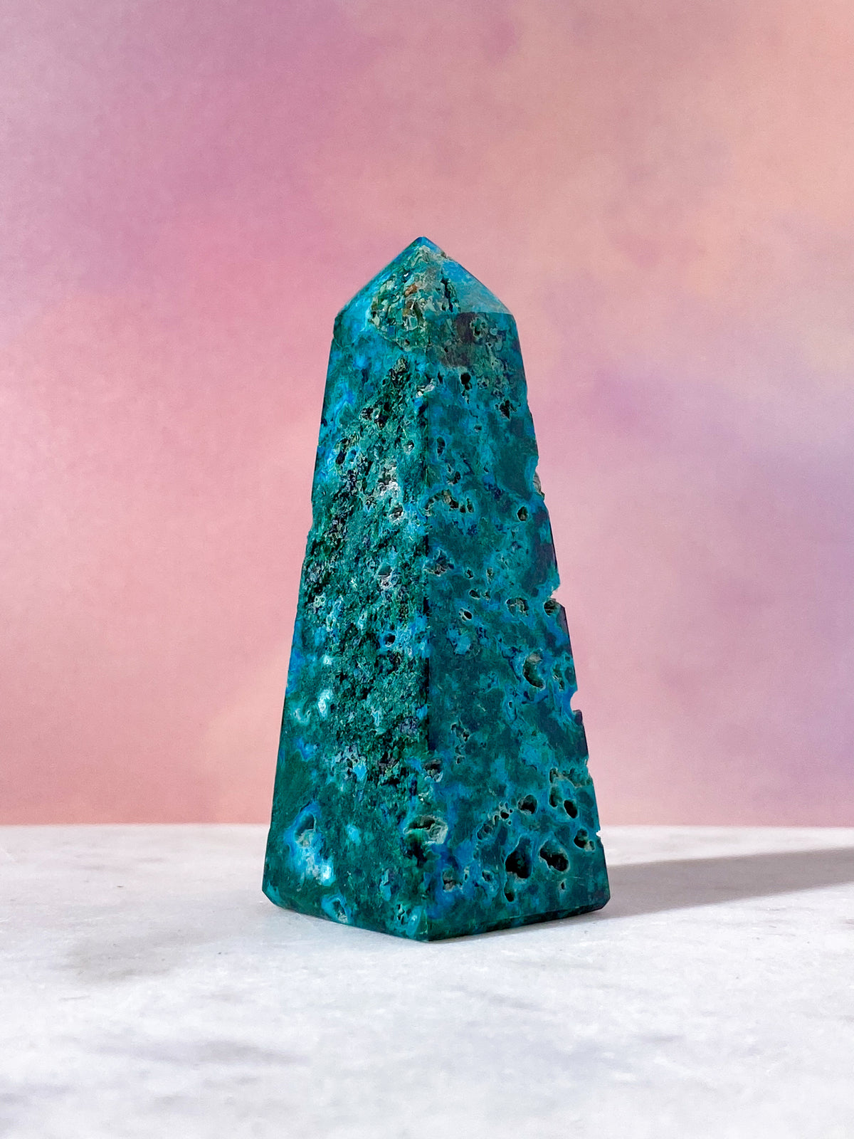 Chrysocolla & Malakit Tårn (Nr. 2)