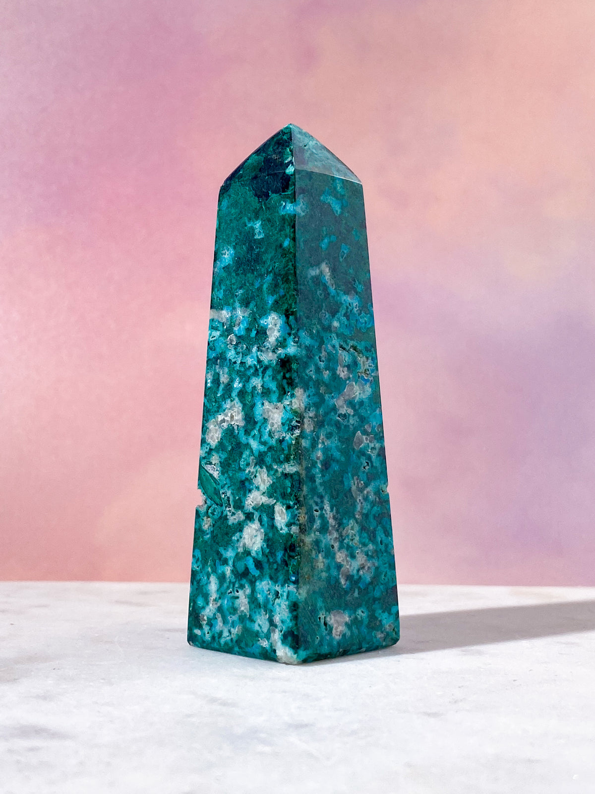 Chrysocolla & Malakit Tårn (Nr. 3)