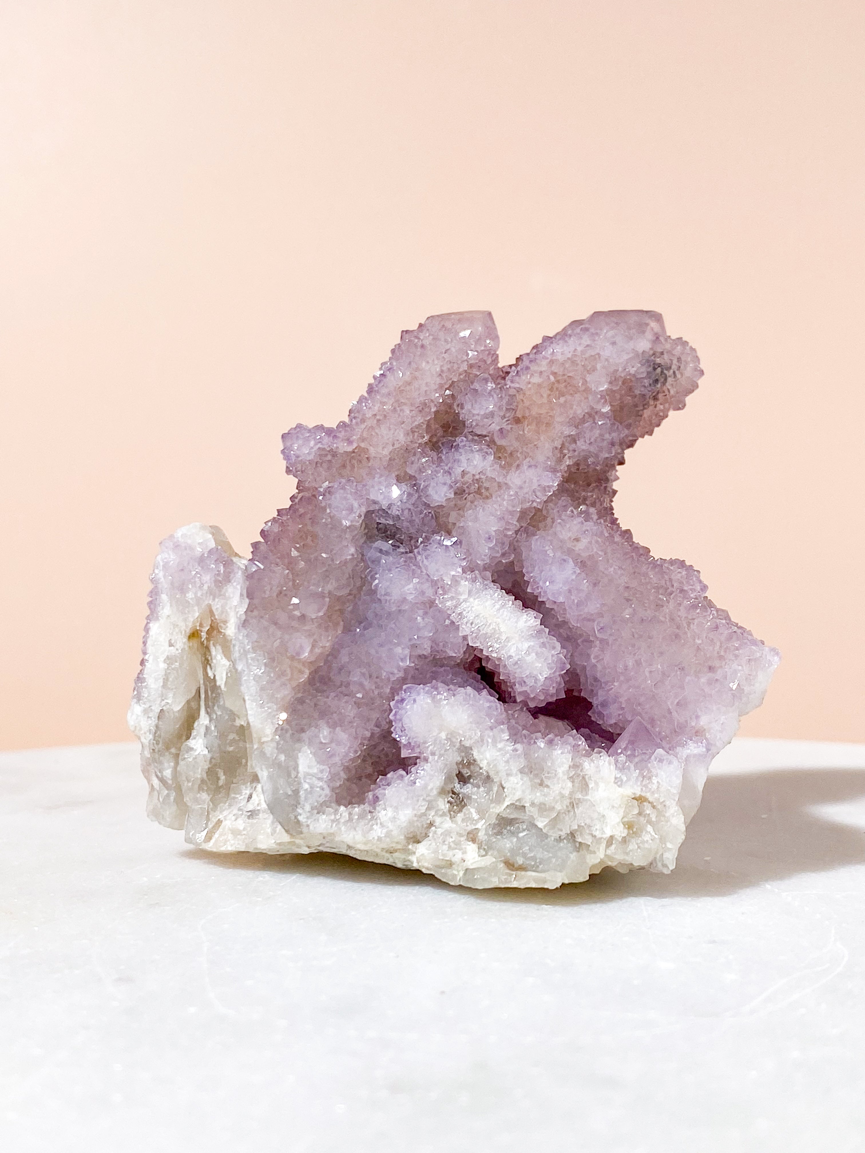 Lille Spirit Quartz Ametyst Klynge (Nr. 10)