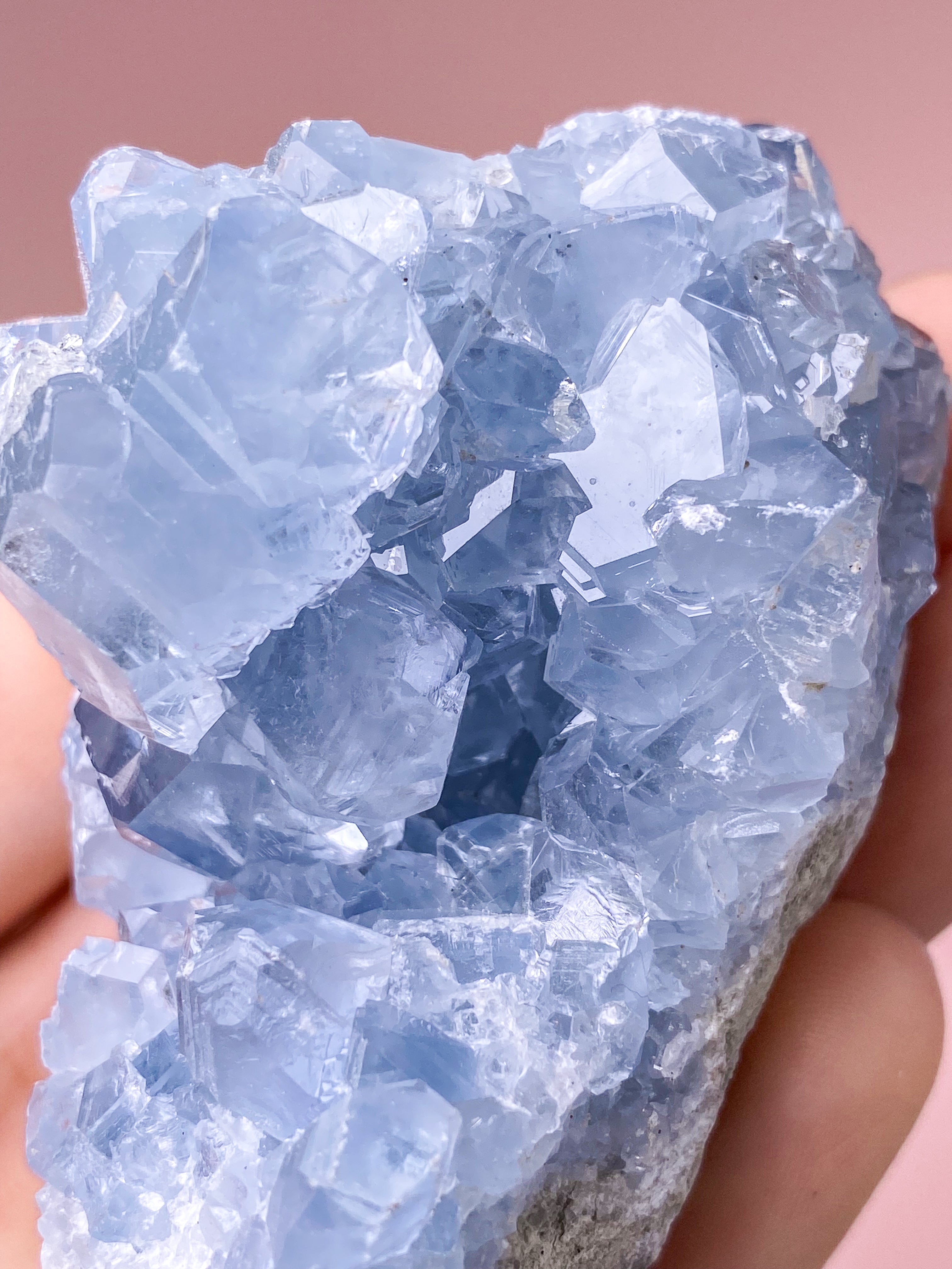 Celestit Cluster (nr 4)