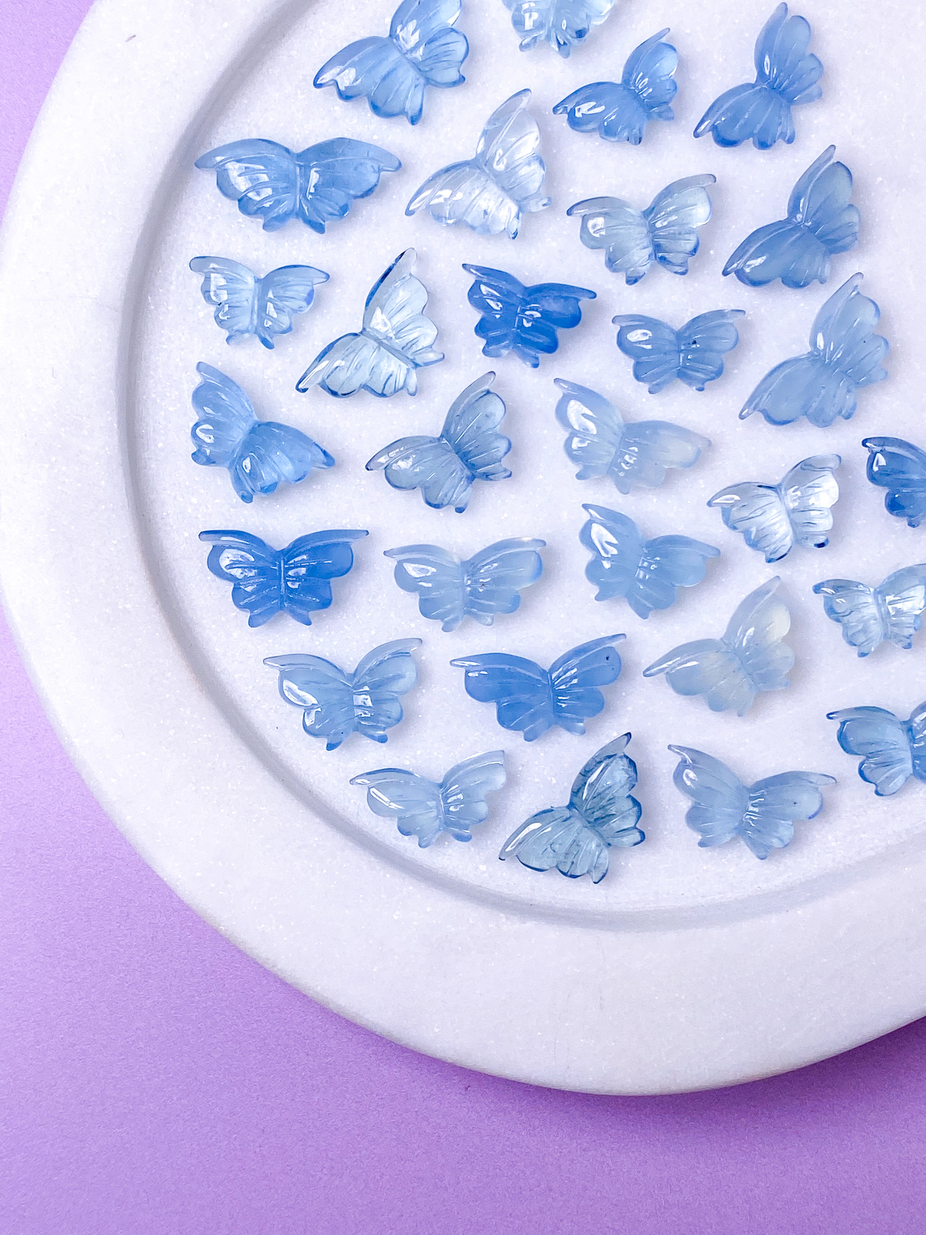 Akvamarin Mini Sommerfugl