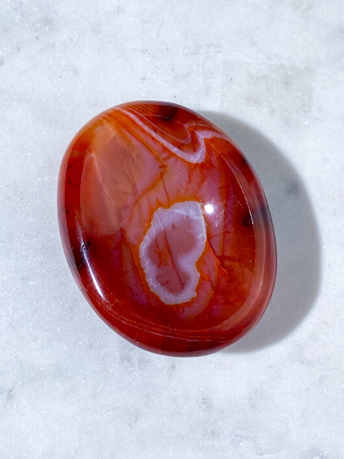Carnelian Jewelry Dish (No. 4)