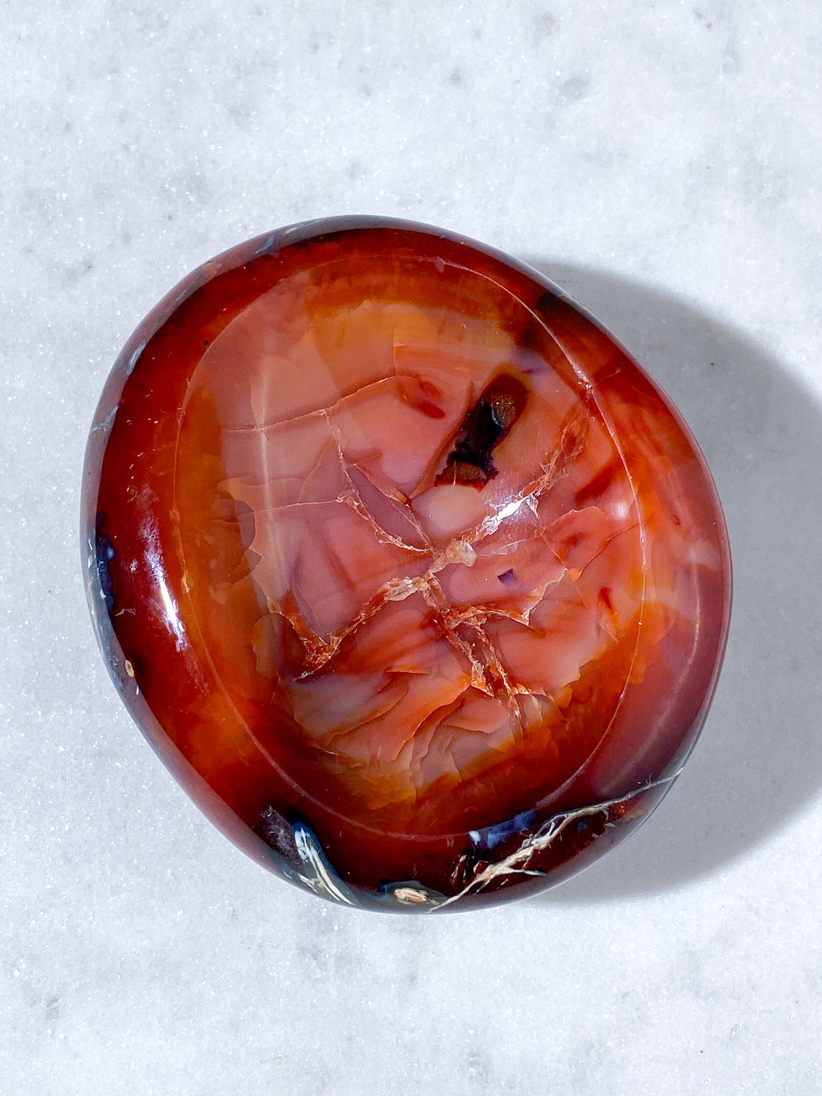 Carnelian Jewelry Dish (No. 5)