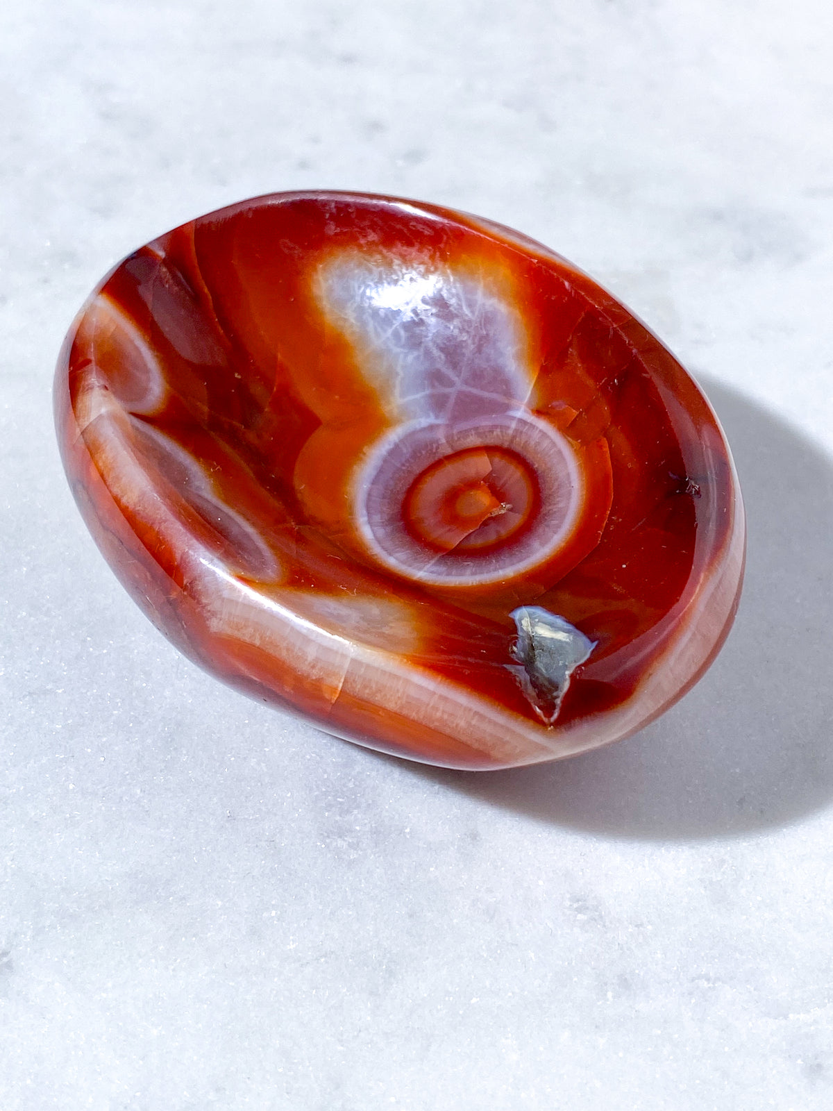Carnelian Jewelry Dish (No. 6)