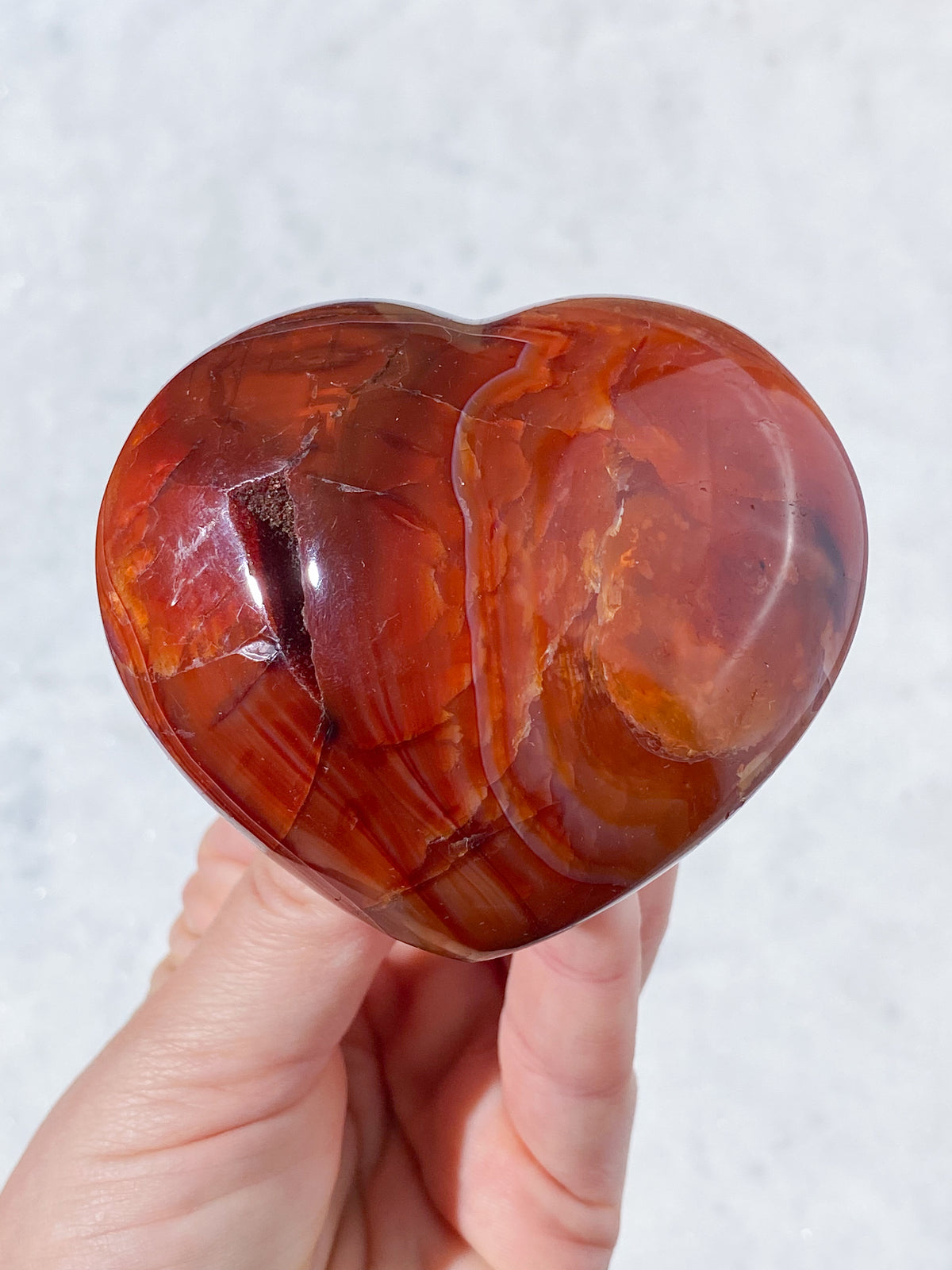 Carnelian Heart (No. 1)