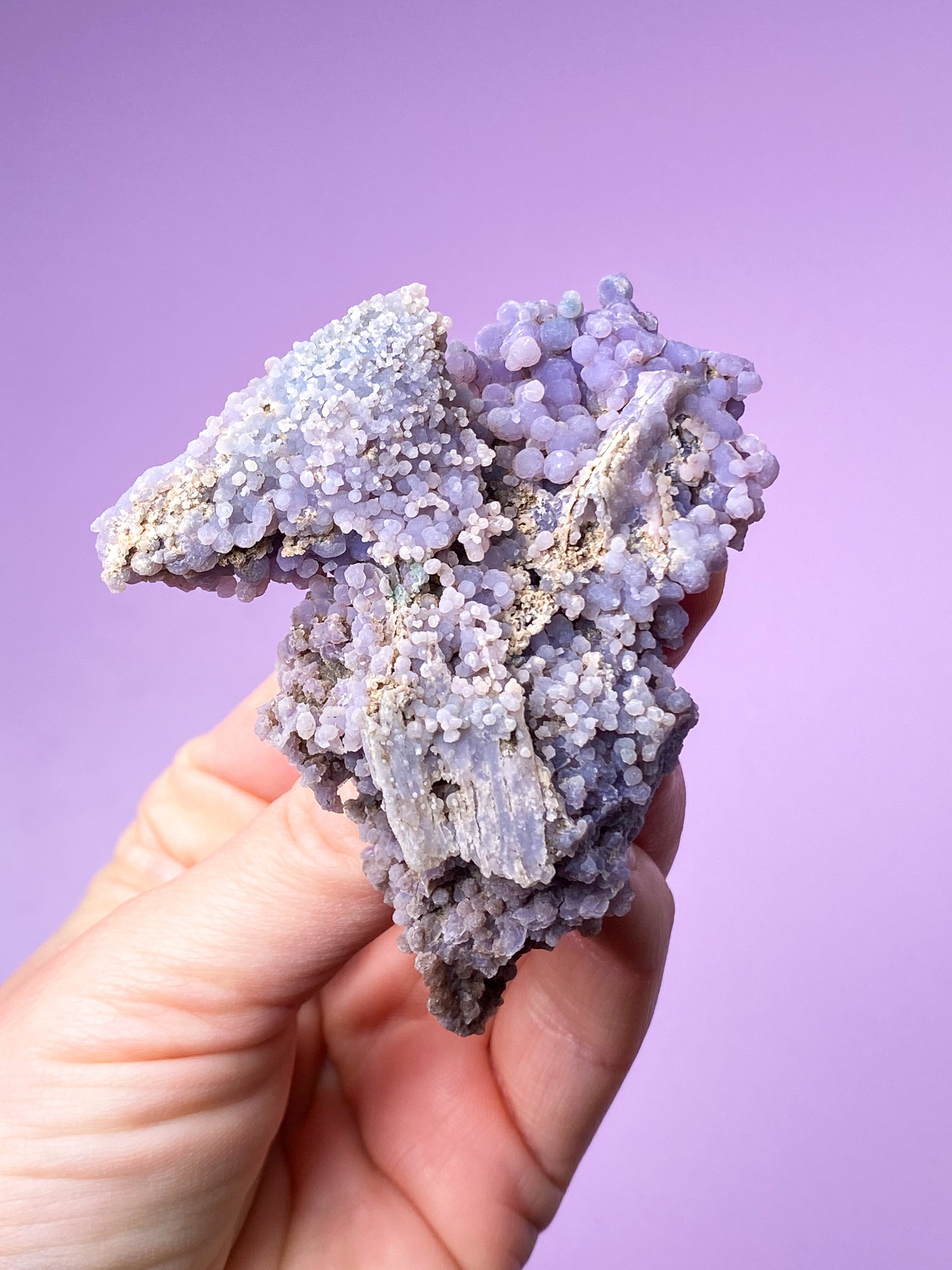 Grape Agat Klynge (Nr. 1)