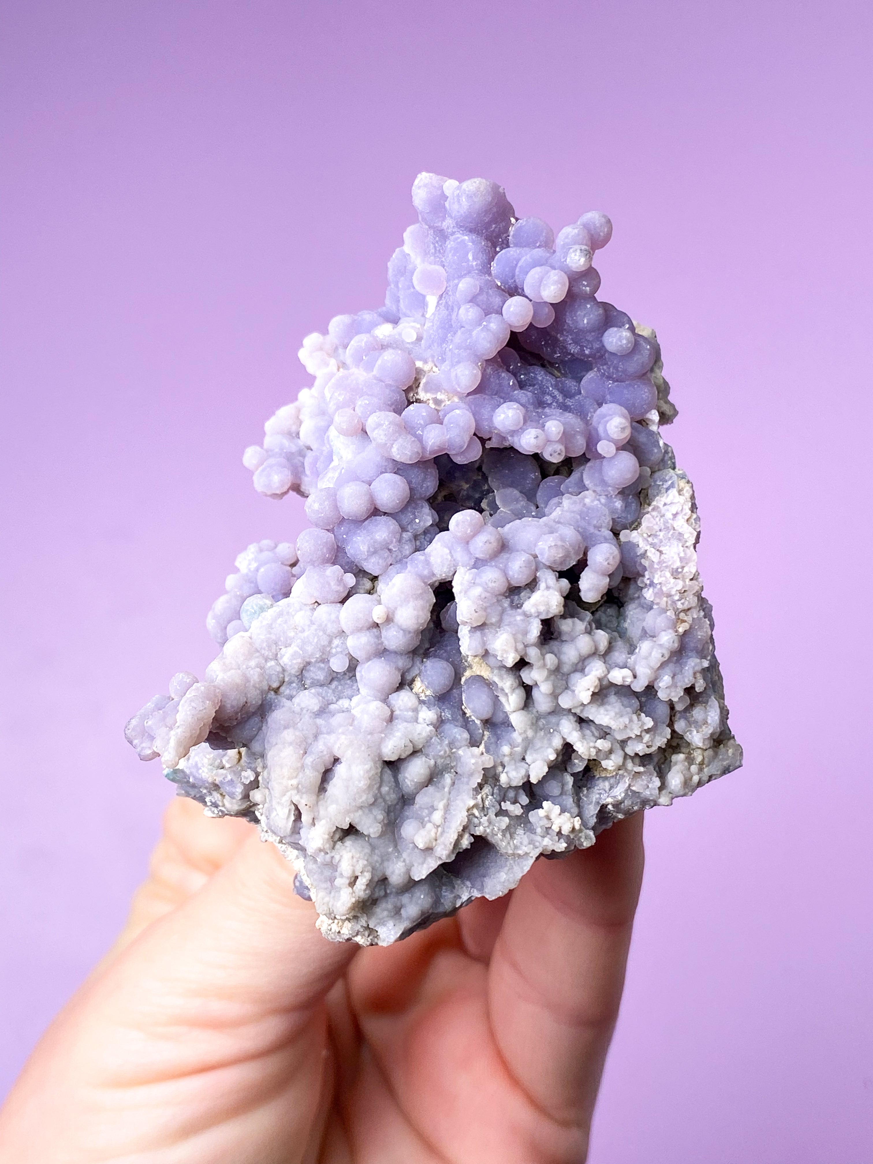 Grape Agat Klynge (Nr. 7)