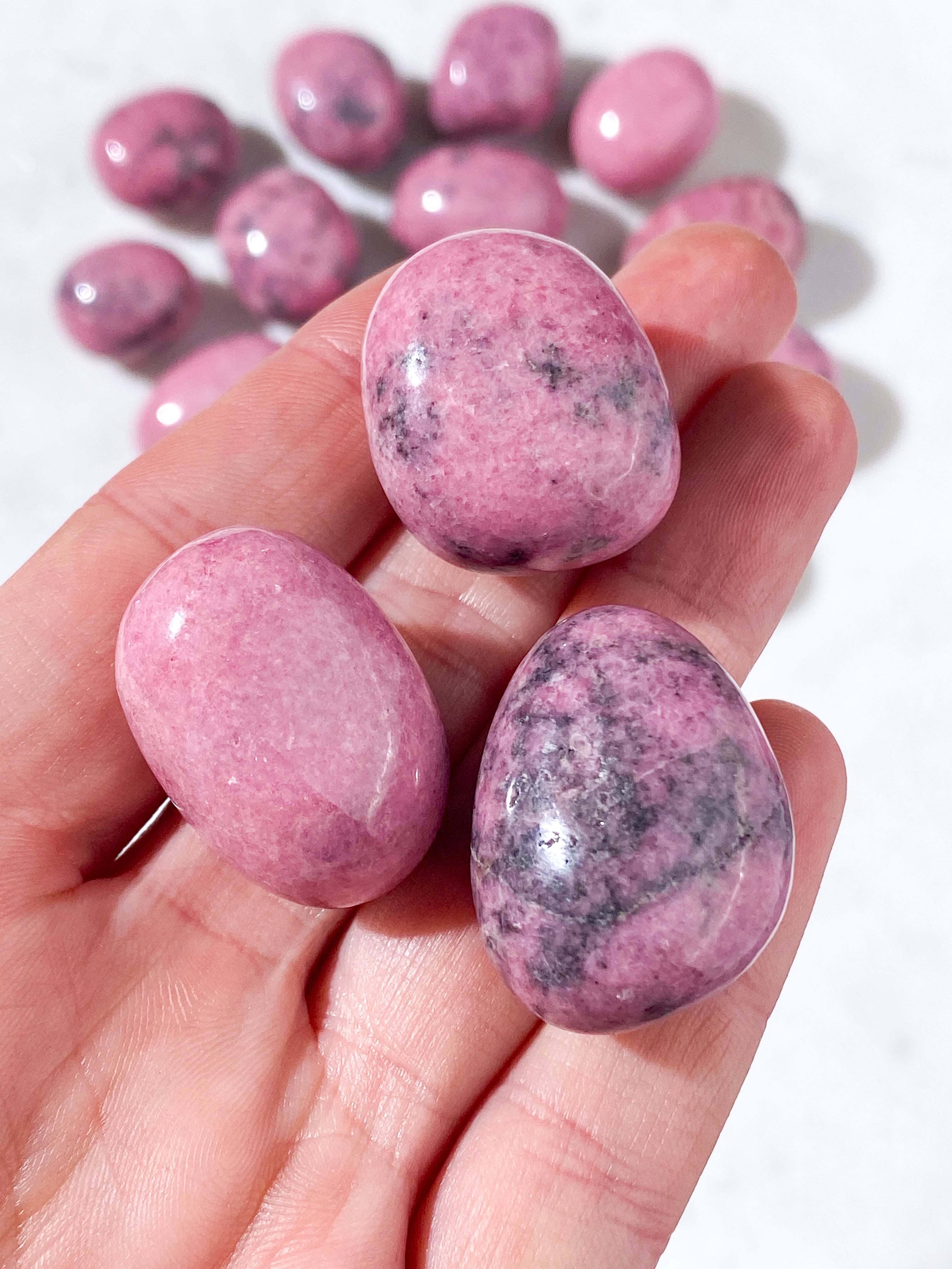 Rhodonite Pocket Stone