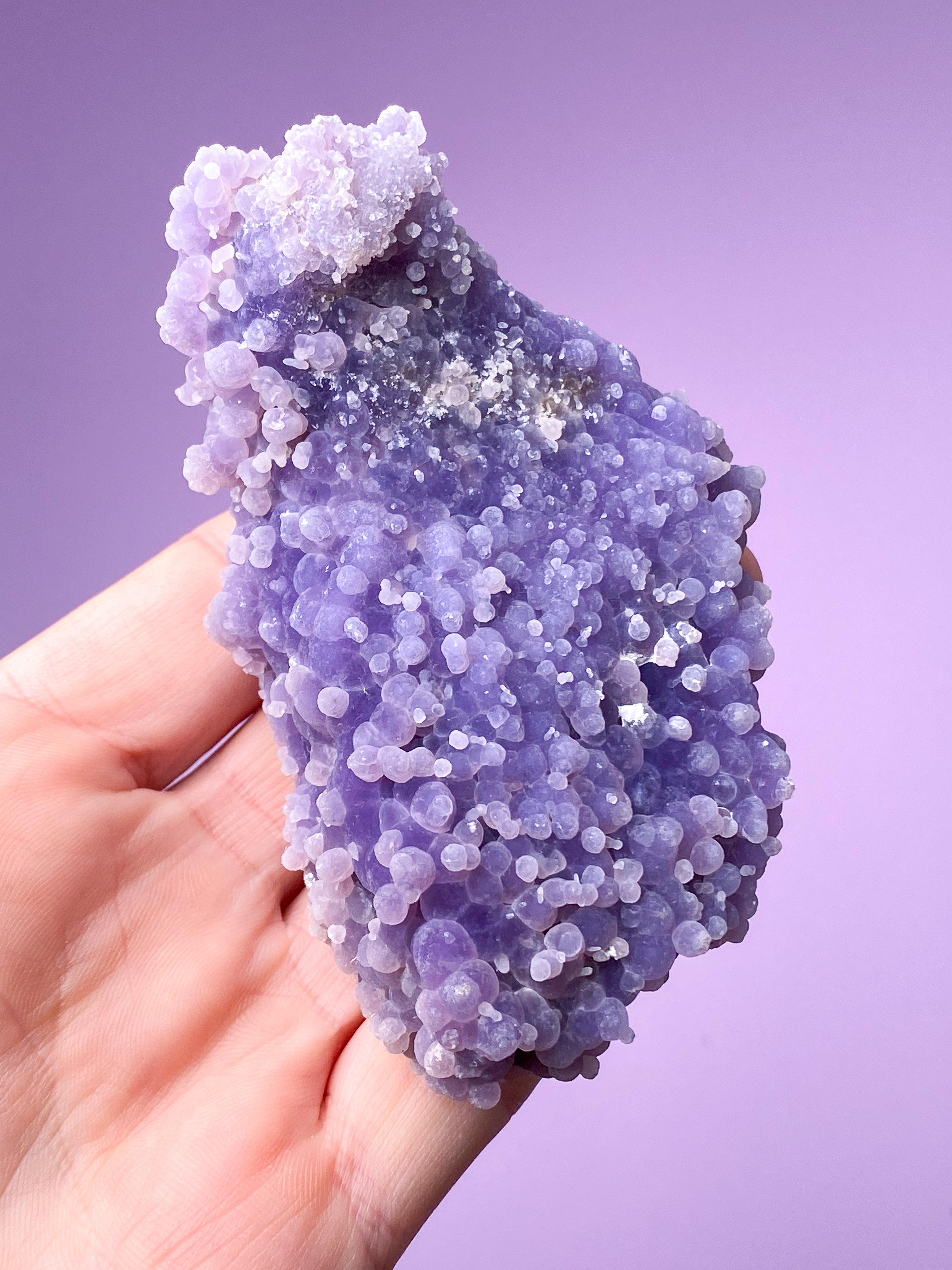 Grape Agate Cluster (No. 11)