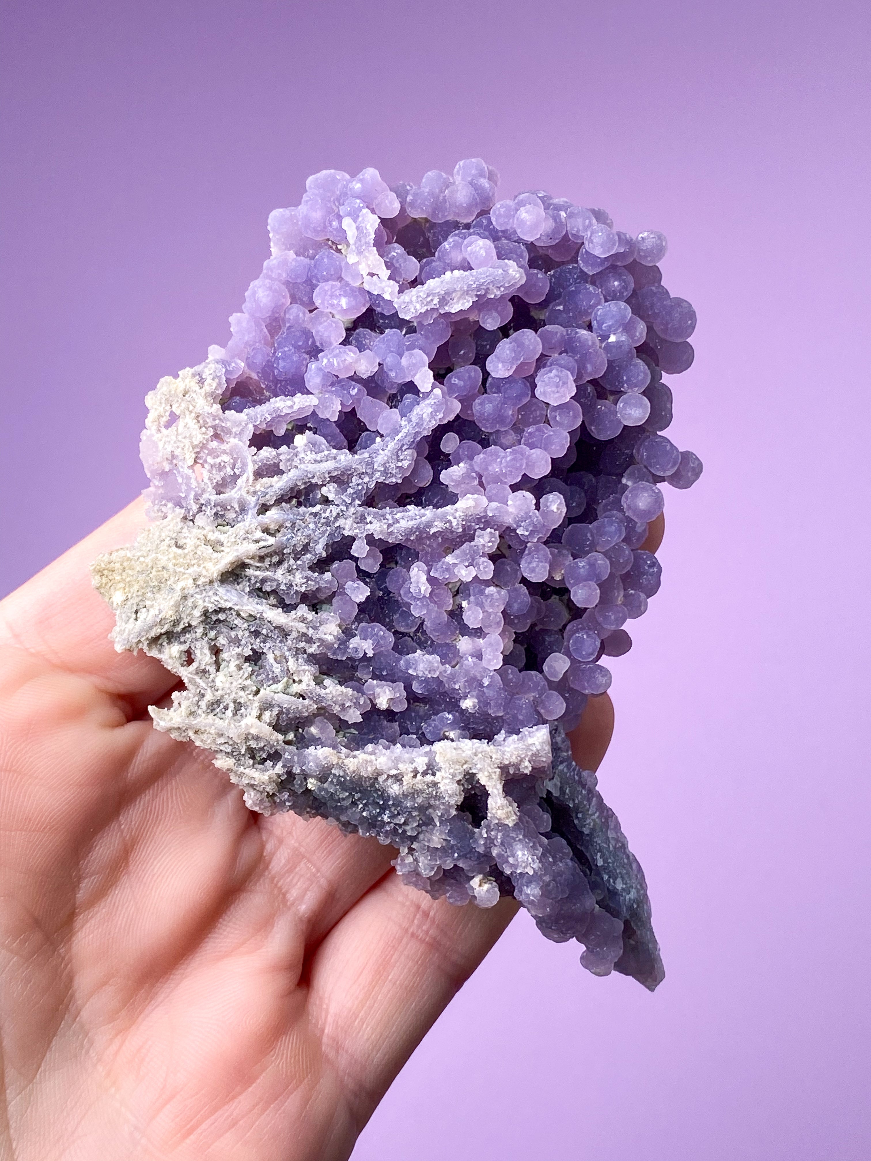 Grape Agate Cluster (No. 11)