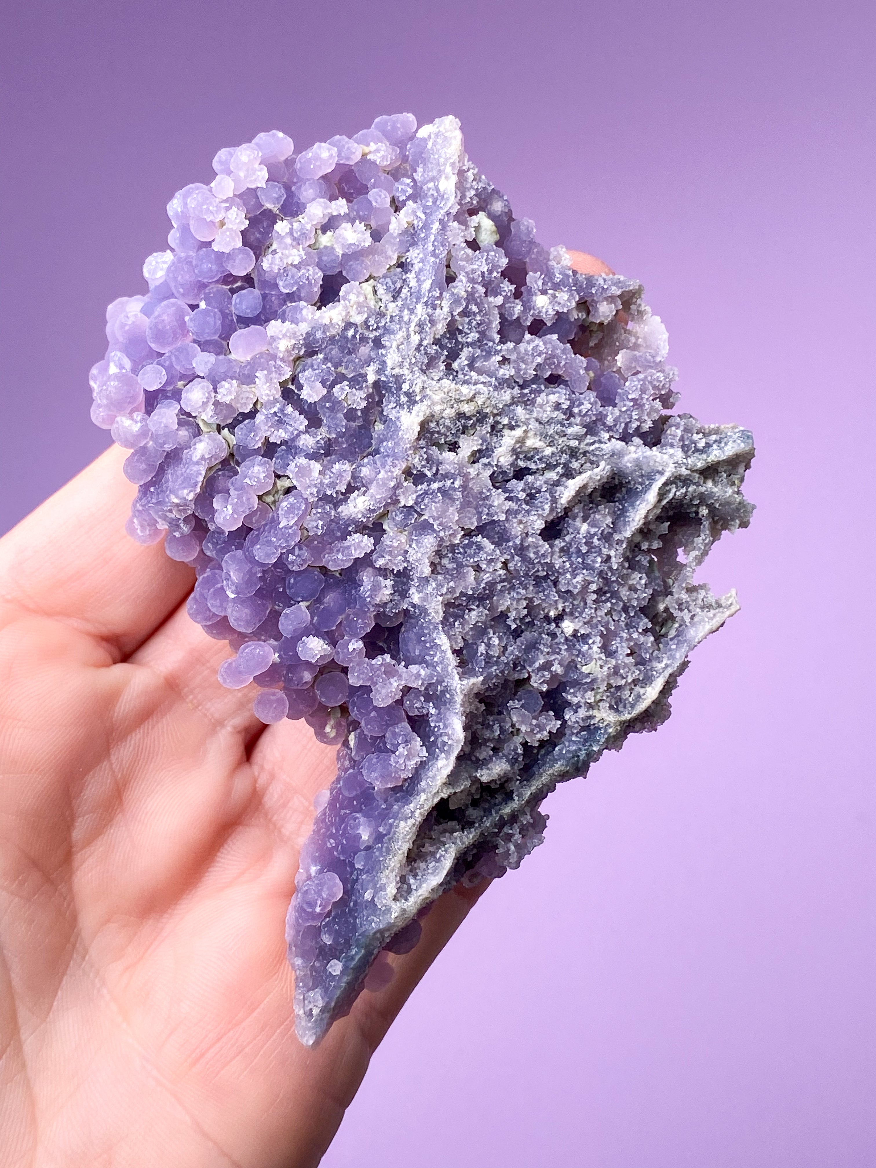 Grape Agate Cluster (No. 11)