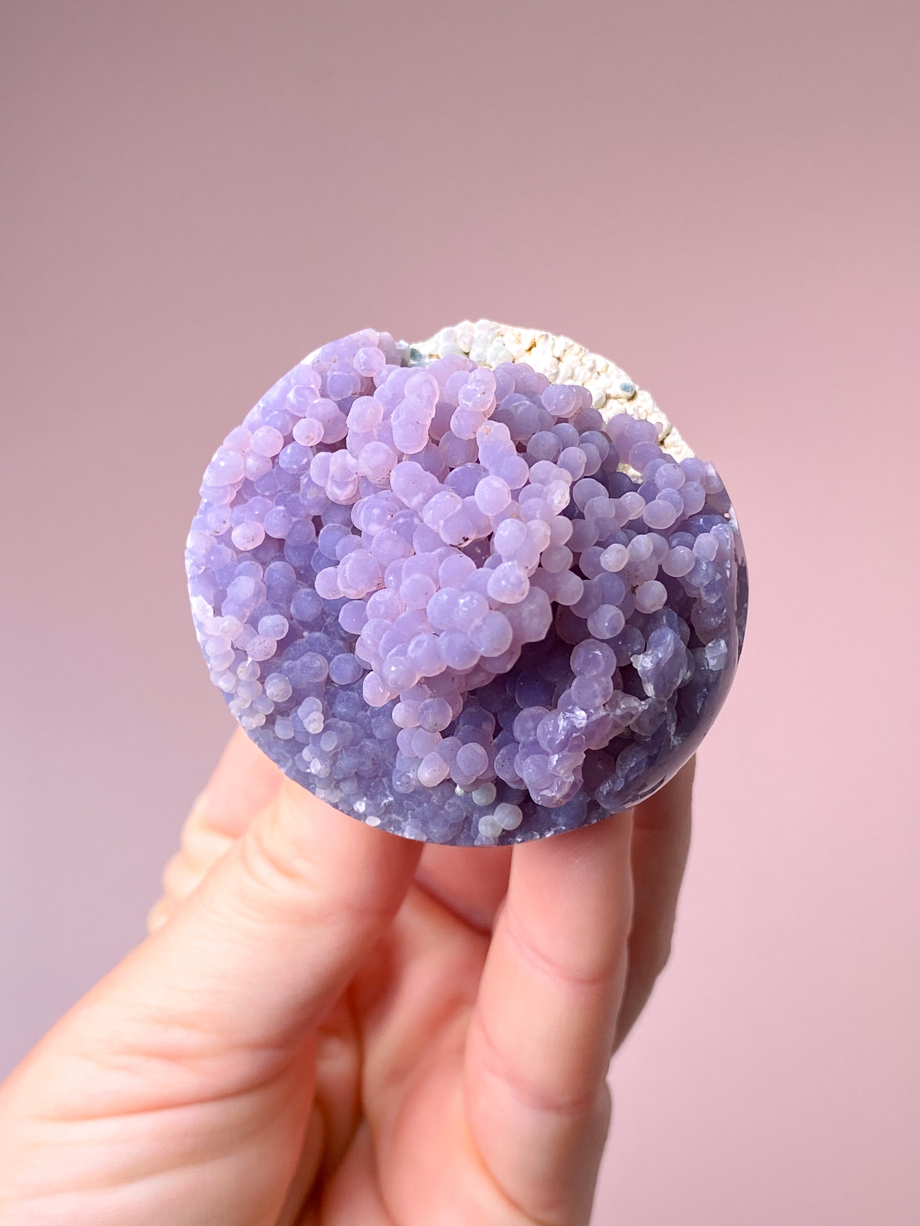 Grøn Grape Agat Kugle (Nr. 2)
