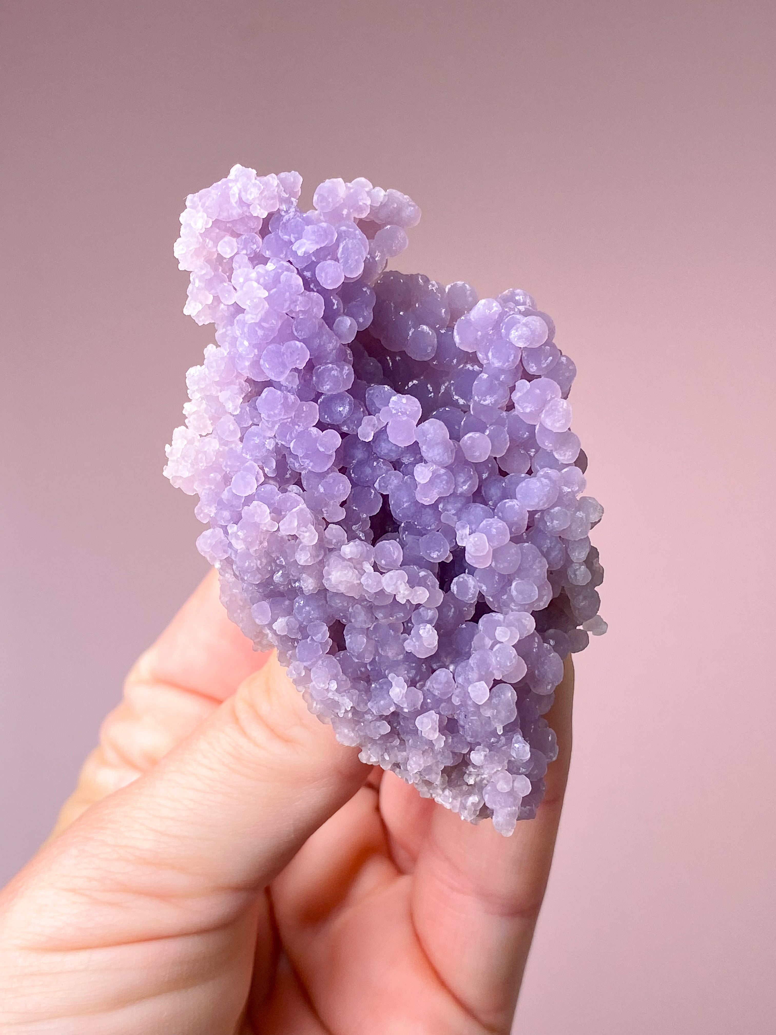 Grøn Grape Agat Klynge (Nr. 20)