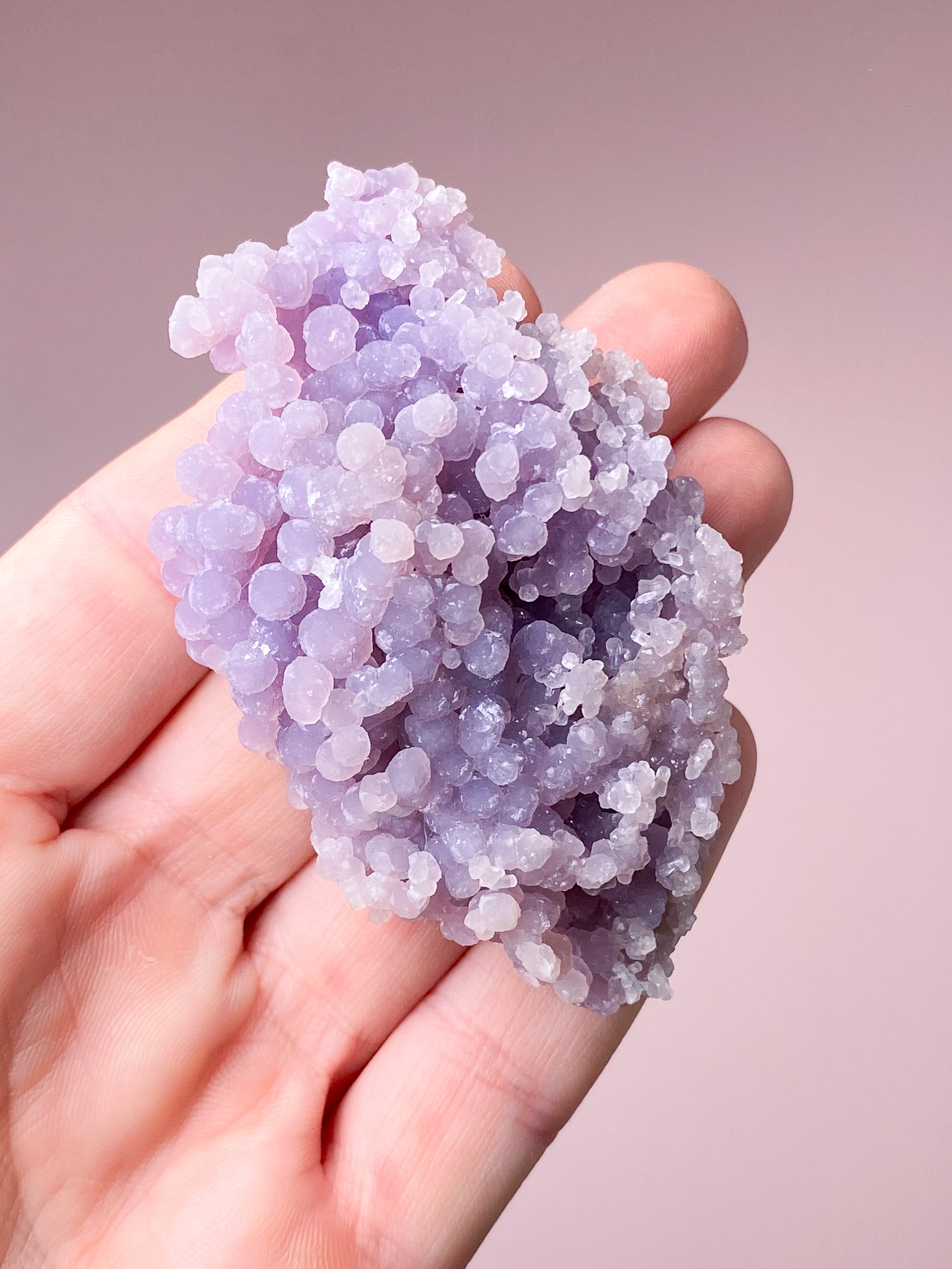 Grøn Grape Agat Klynge (Nr. 20)