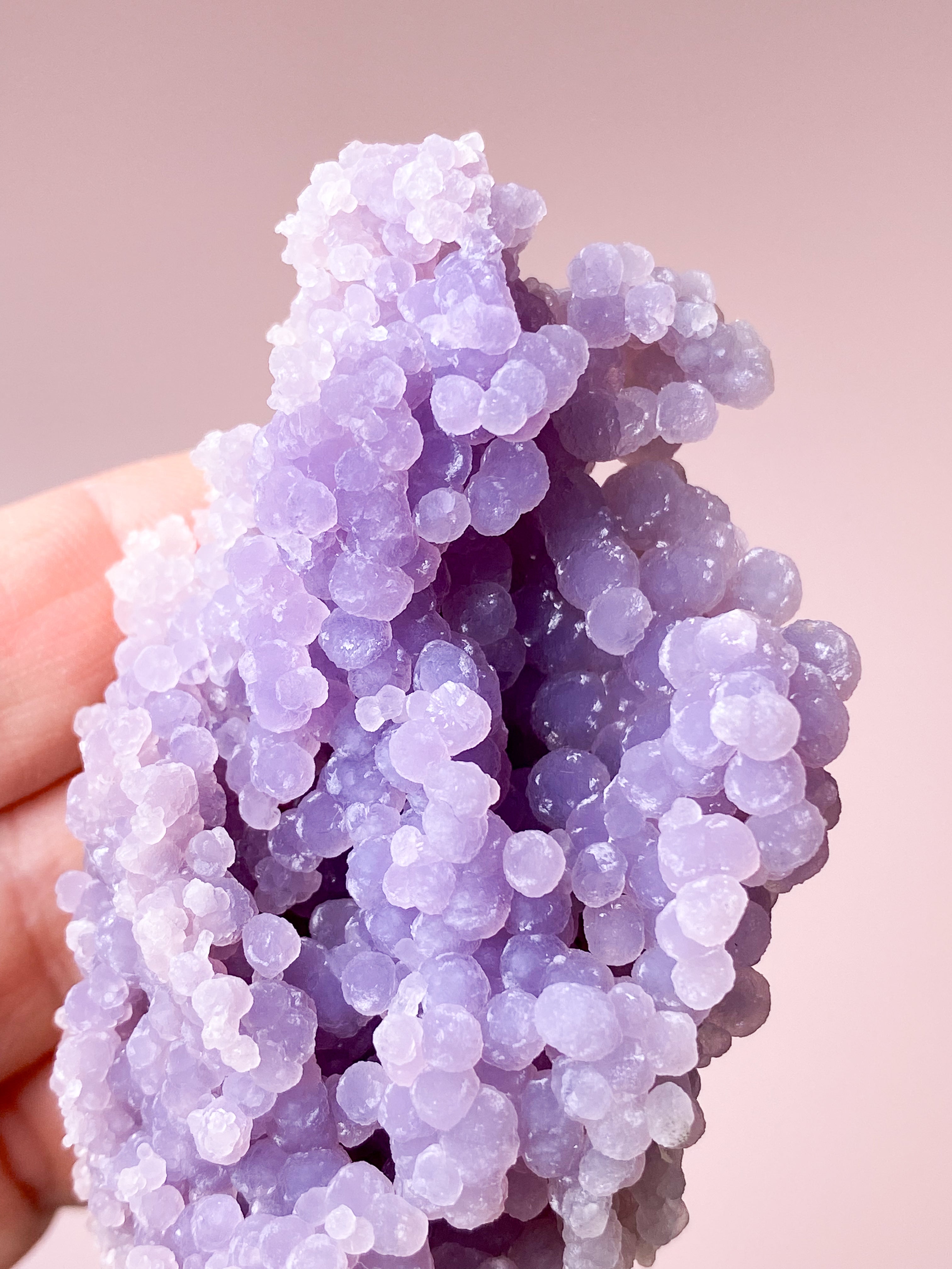 Grøn Grape Agat Klynge (Nr. 20)