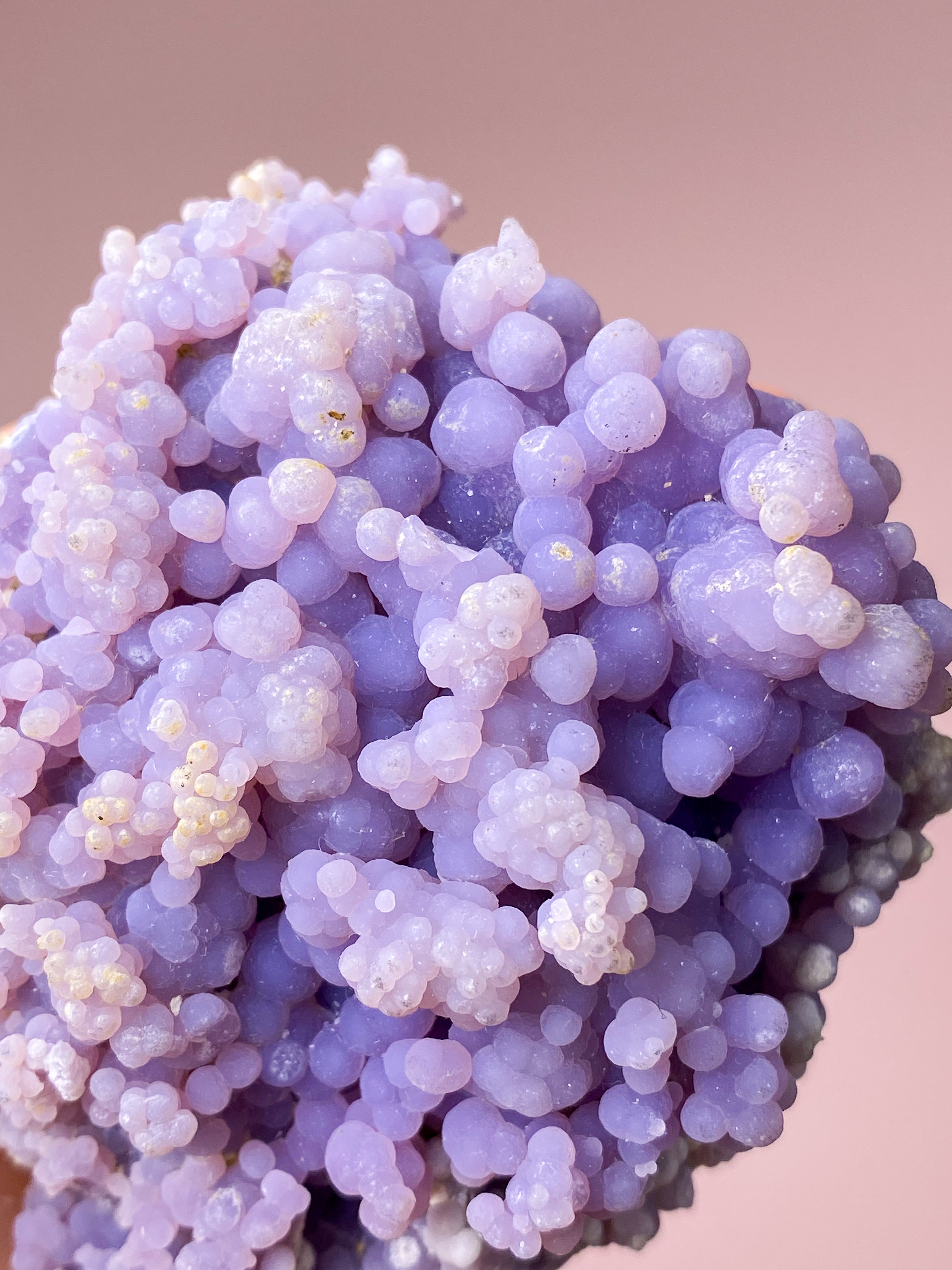 Grøn Grape Agat Klynge (Nr. 21)