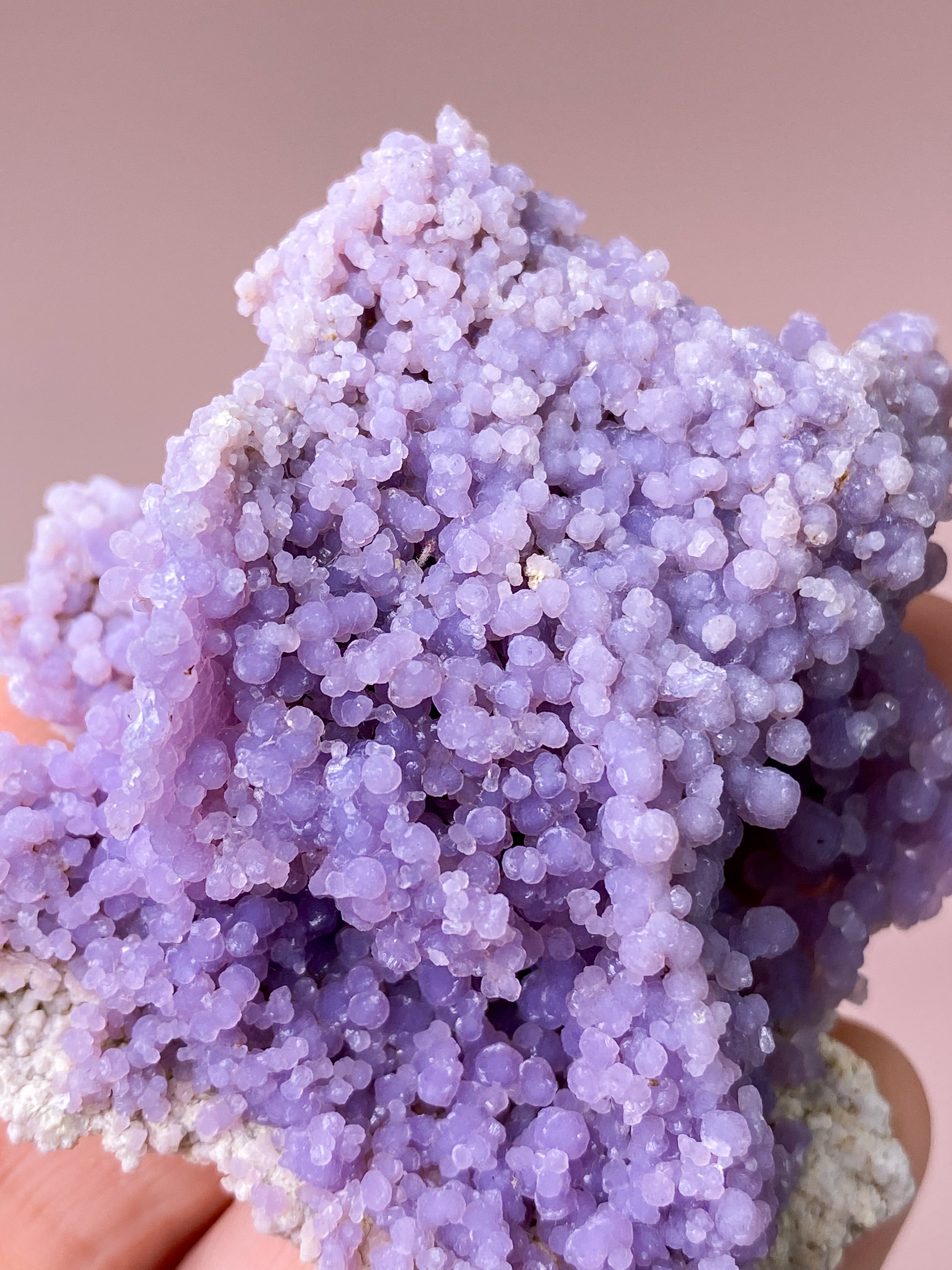 Grøn Grape Agat Klynge (Nr. 23)