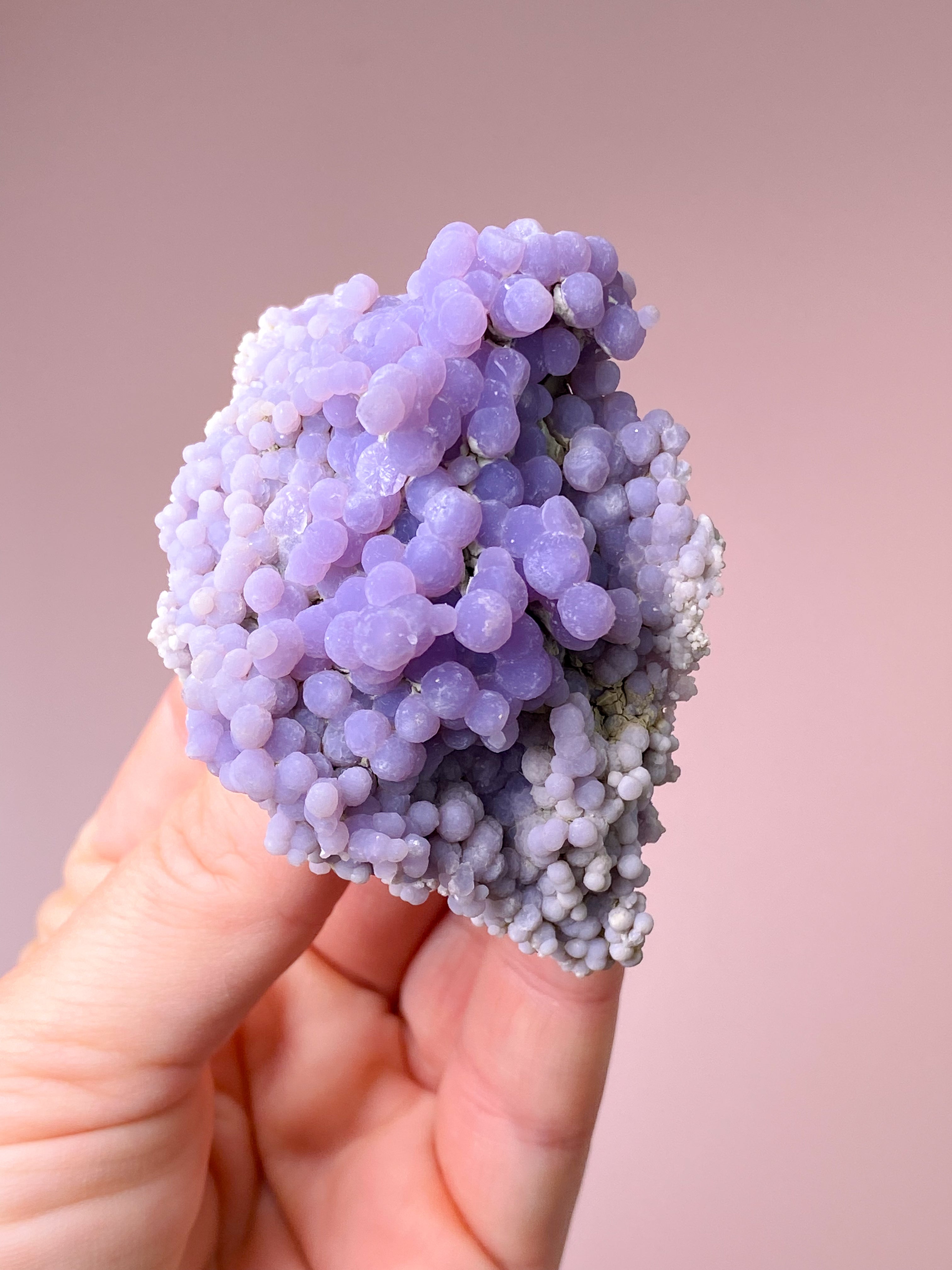 Grøn Grape Agat Klynge (Nr. 24)