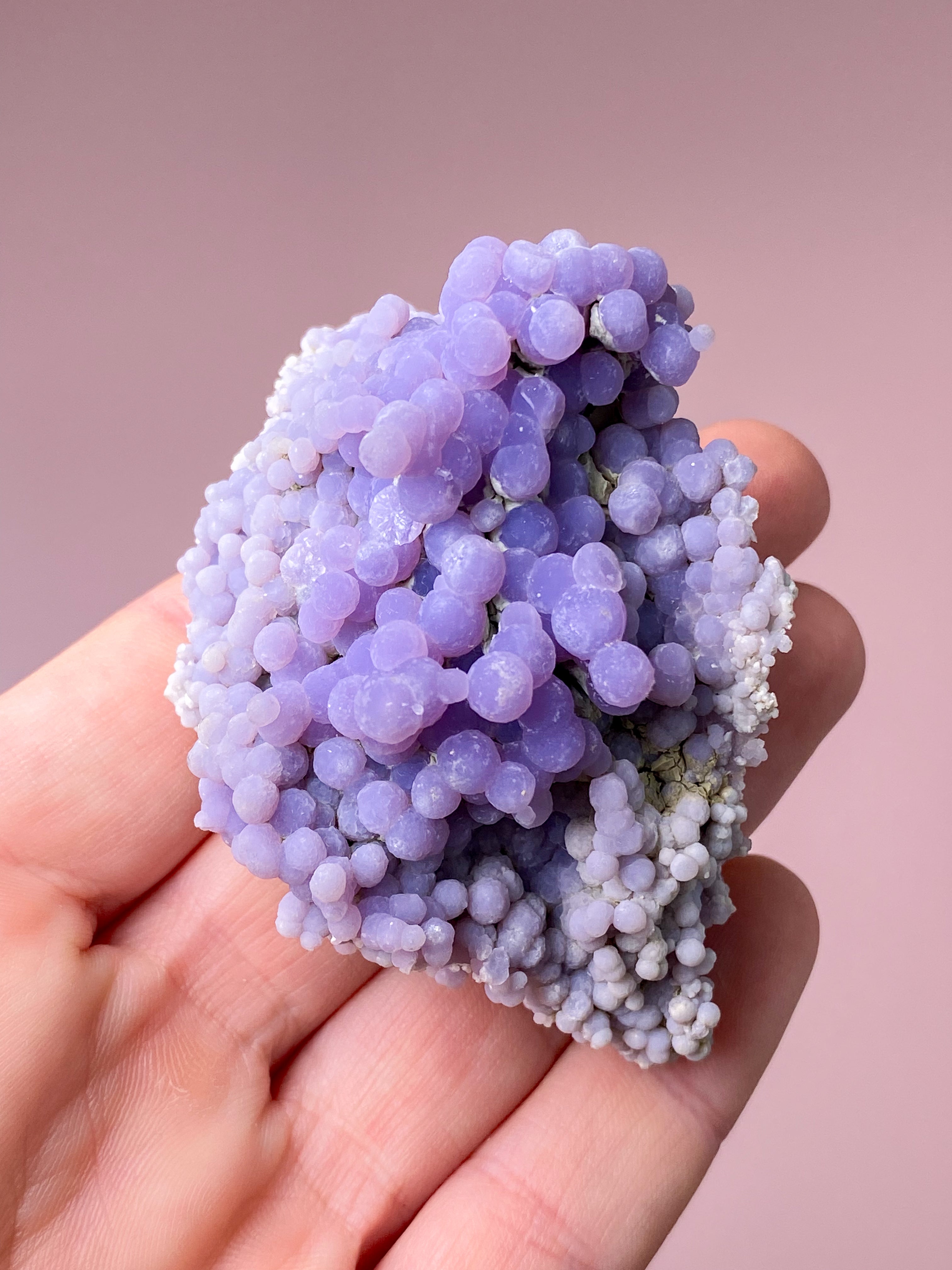 Grøn Grape Agat Klynge (Nr. 24)