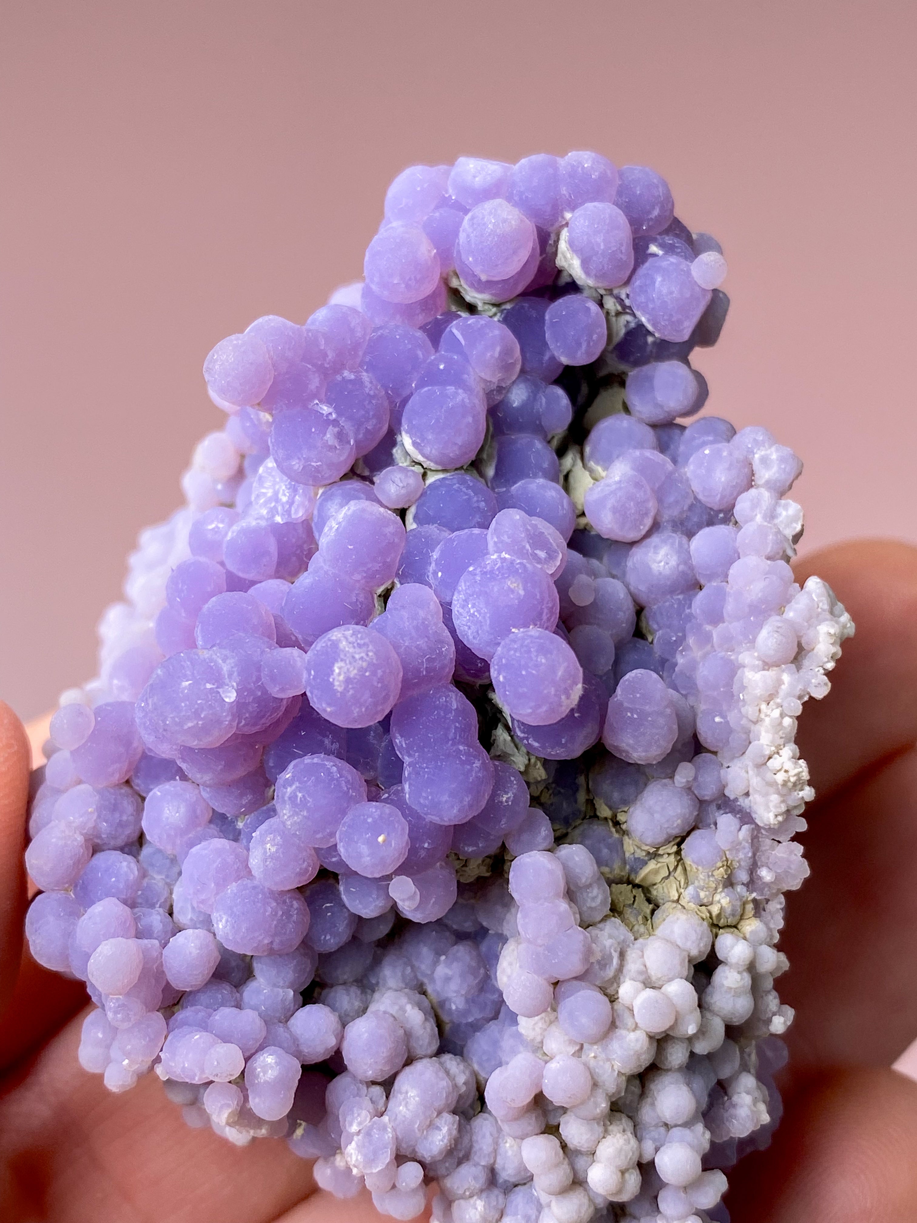 Grøn Grape Agat Klynge (Nr. 24)