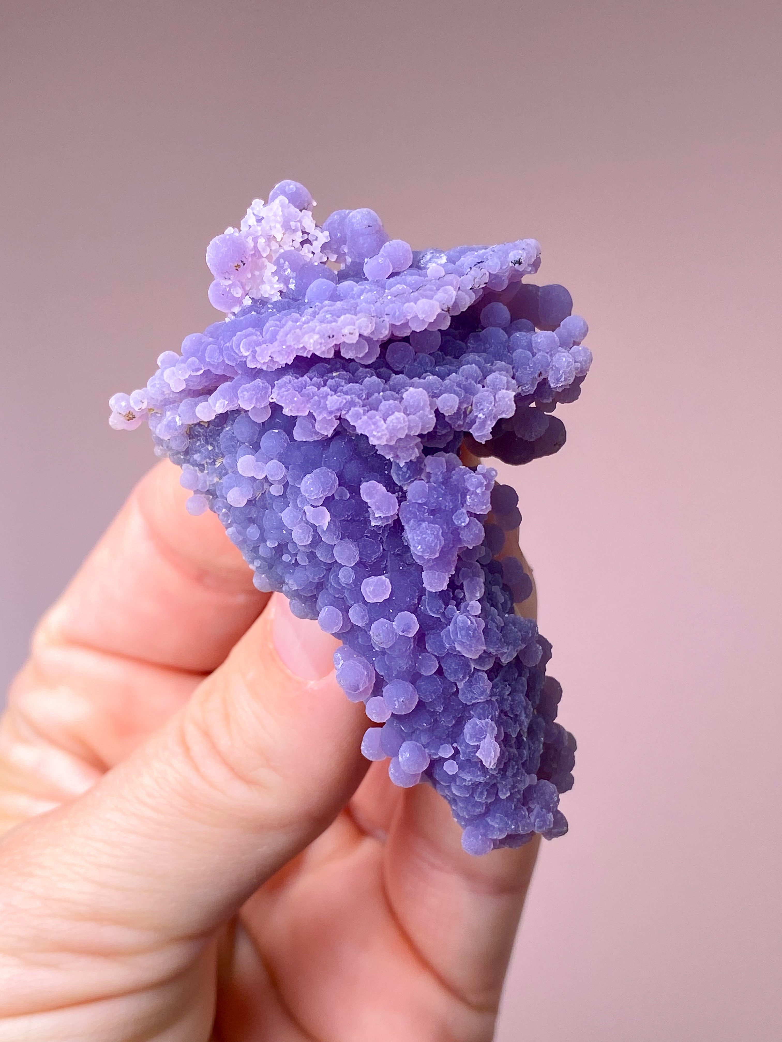 Grøn Grape Agat Klynge (Nr. 25)