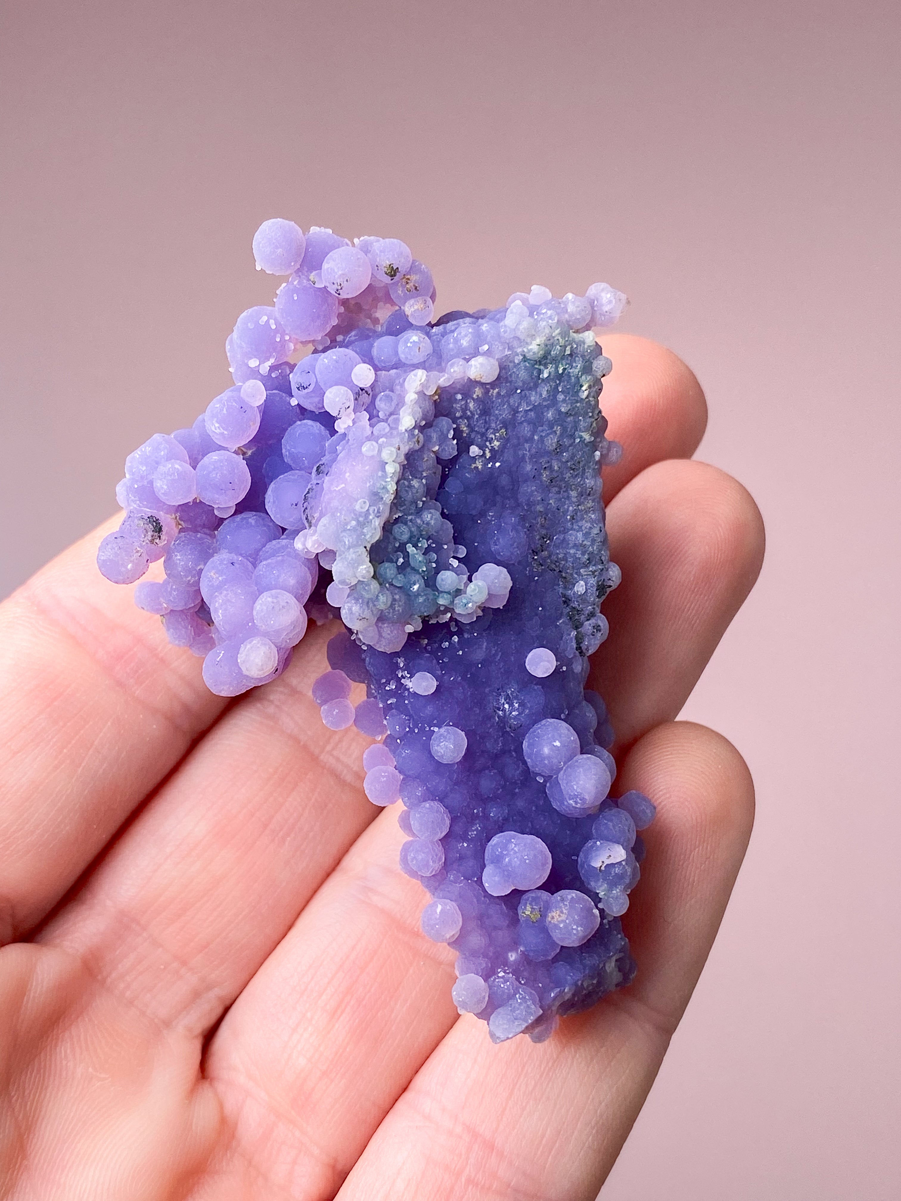 Grøn Grape Agat Klynge (Nr. 25)
