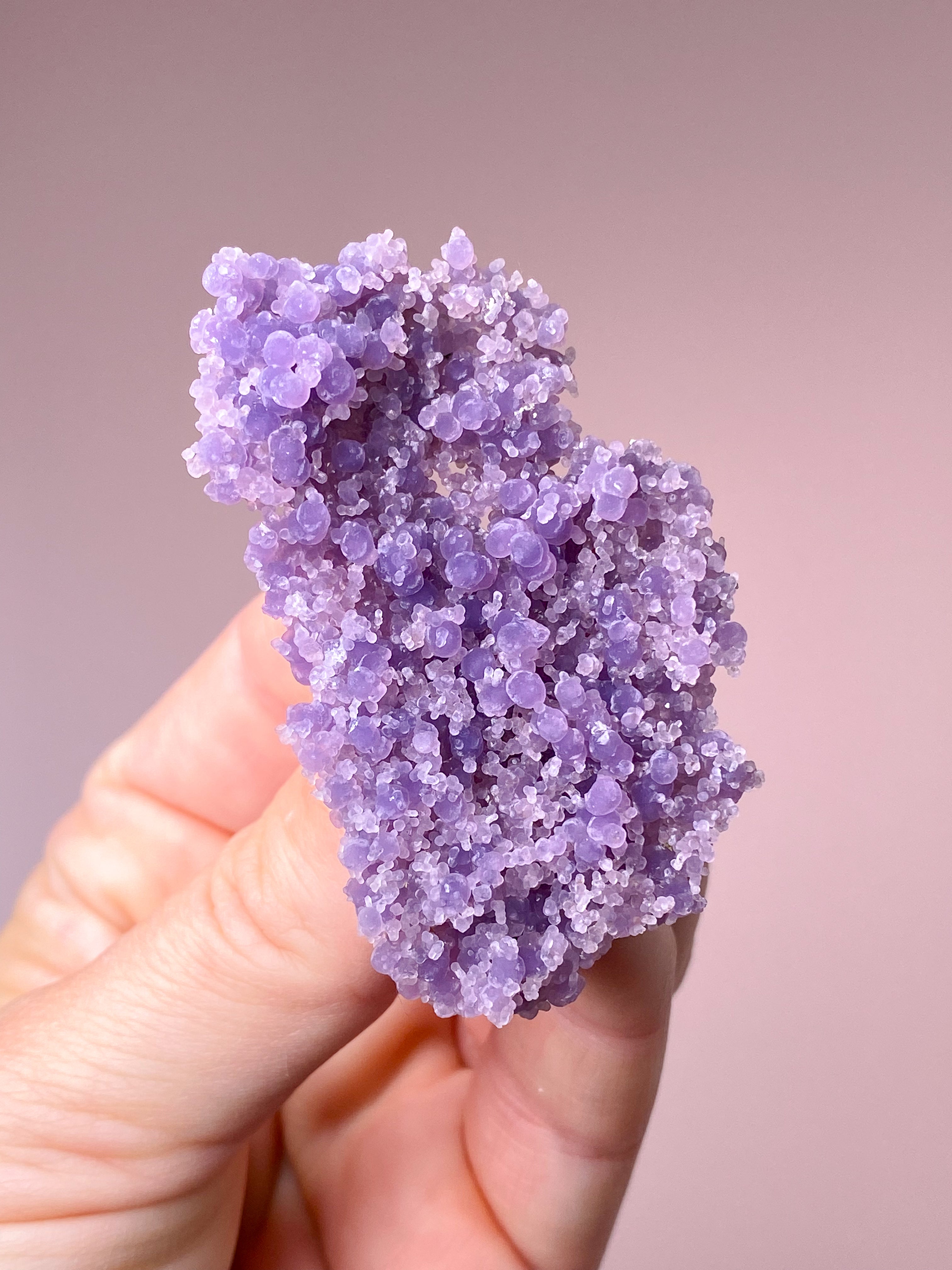 Grøn Grape Agat Klynge (Nr. 26)