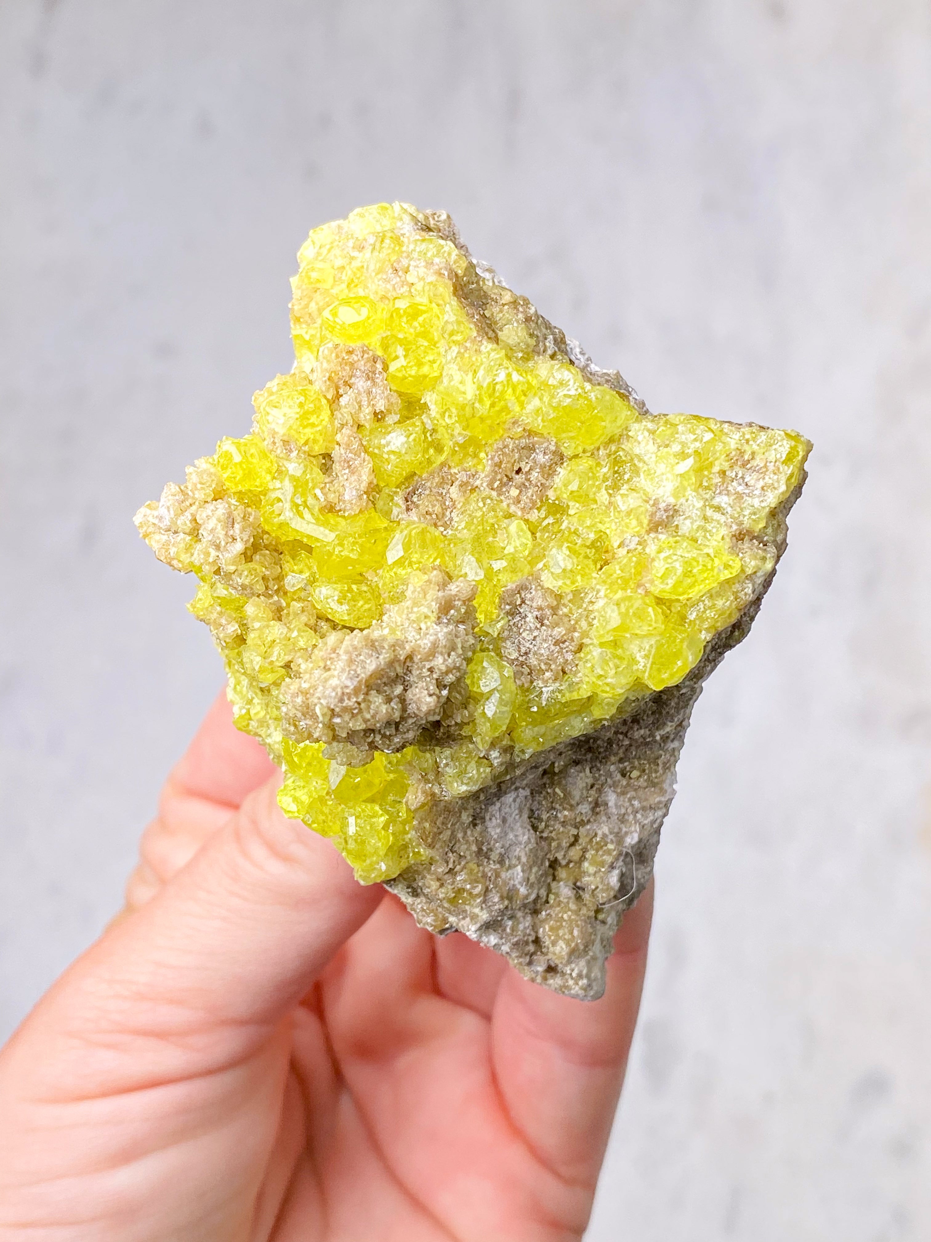 Sulfur Klynge (Svovl) Nr. 9