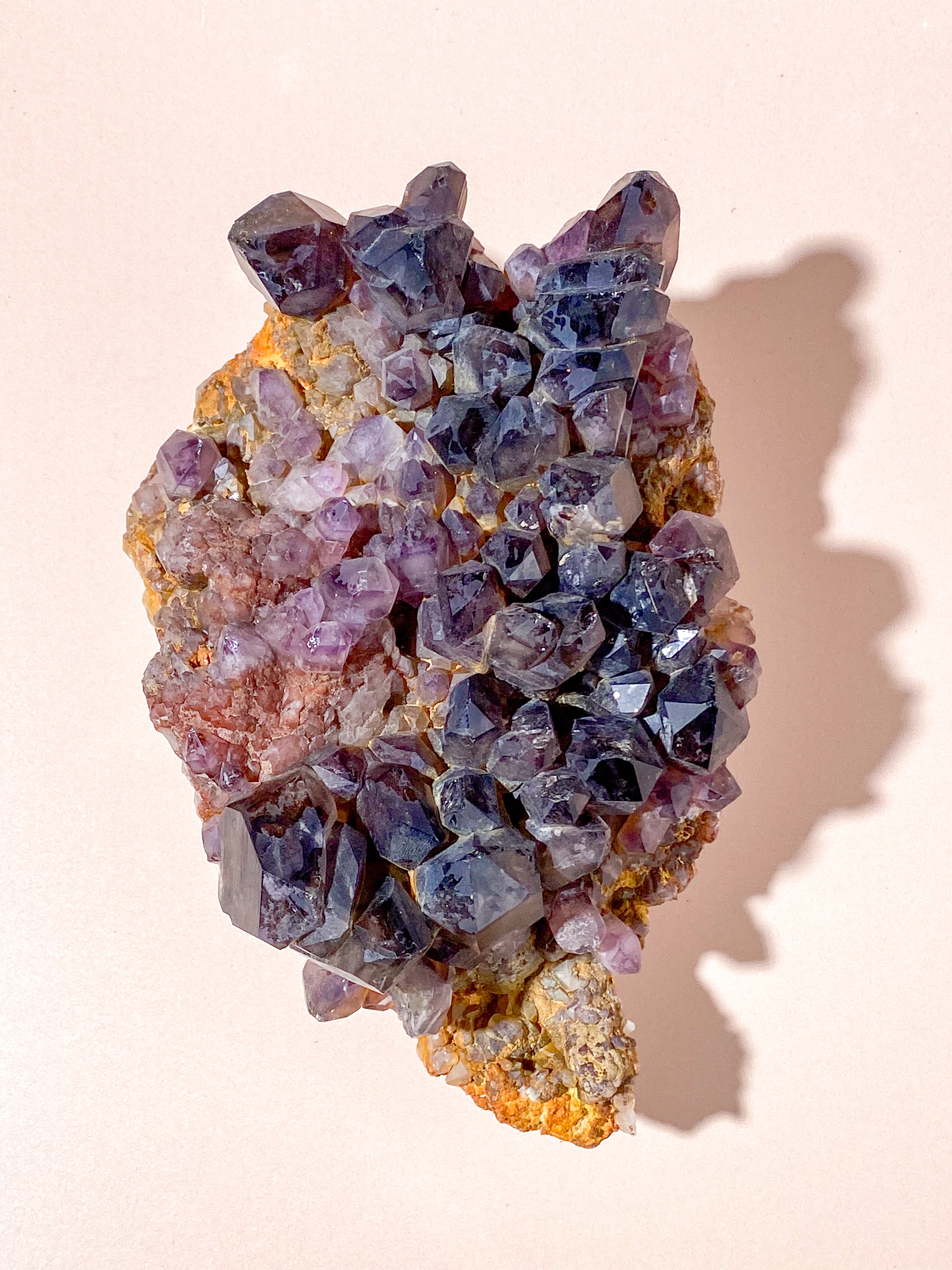 Kæmpe Brandberg Ametyst Klynge (Nr. 2) Meget Sjælden