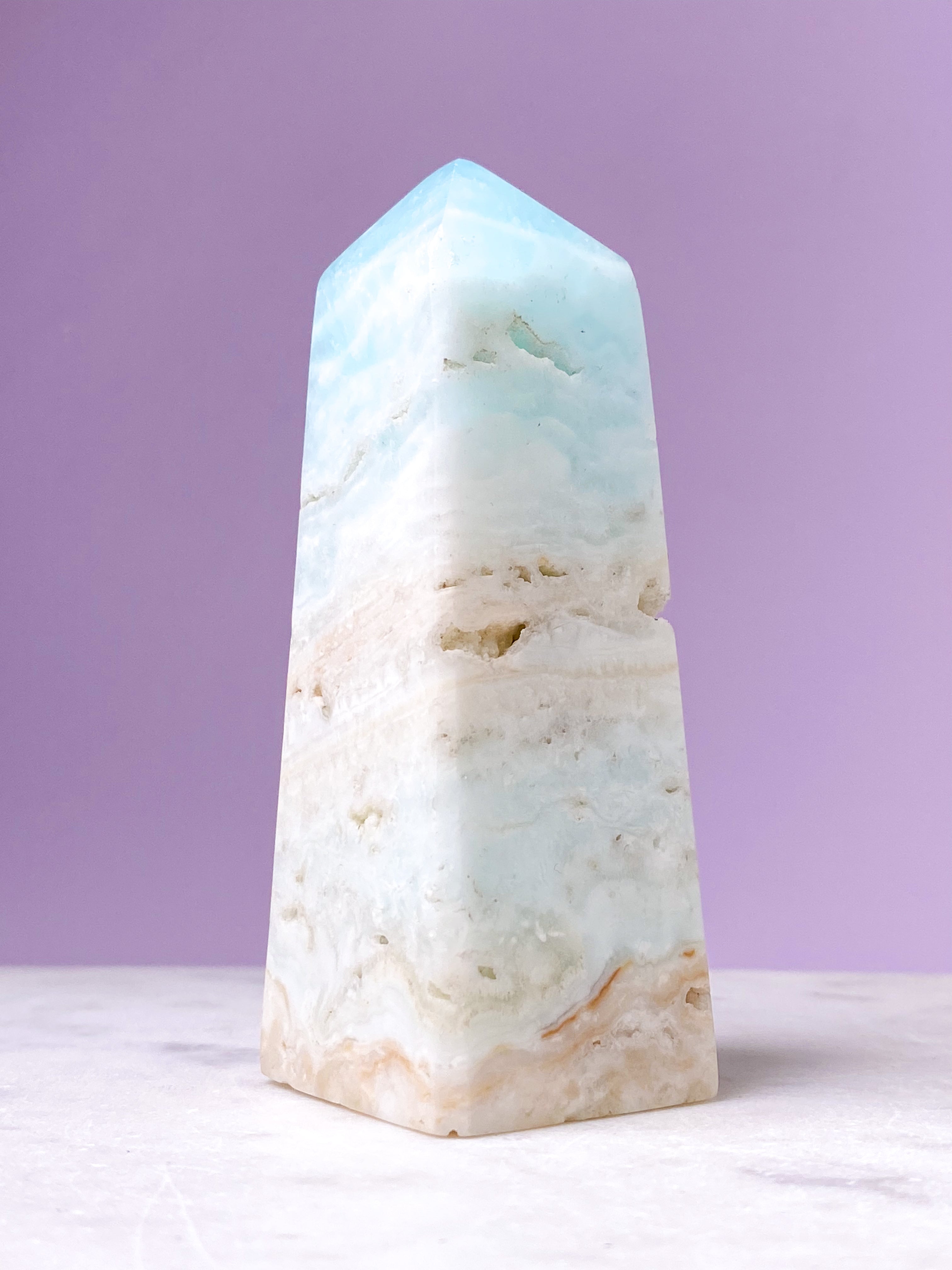 Karibien Calcit Palmstone (nr 1)