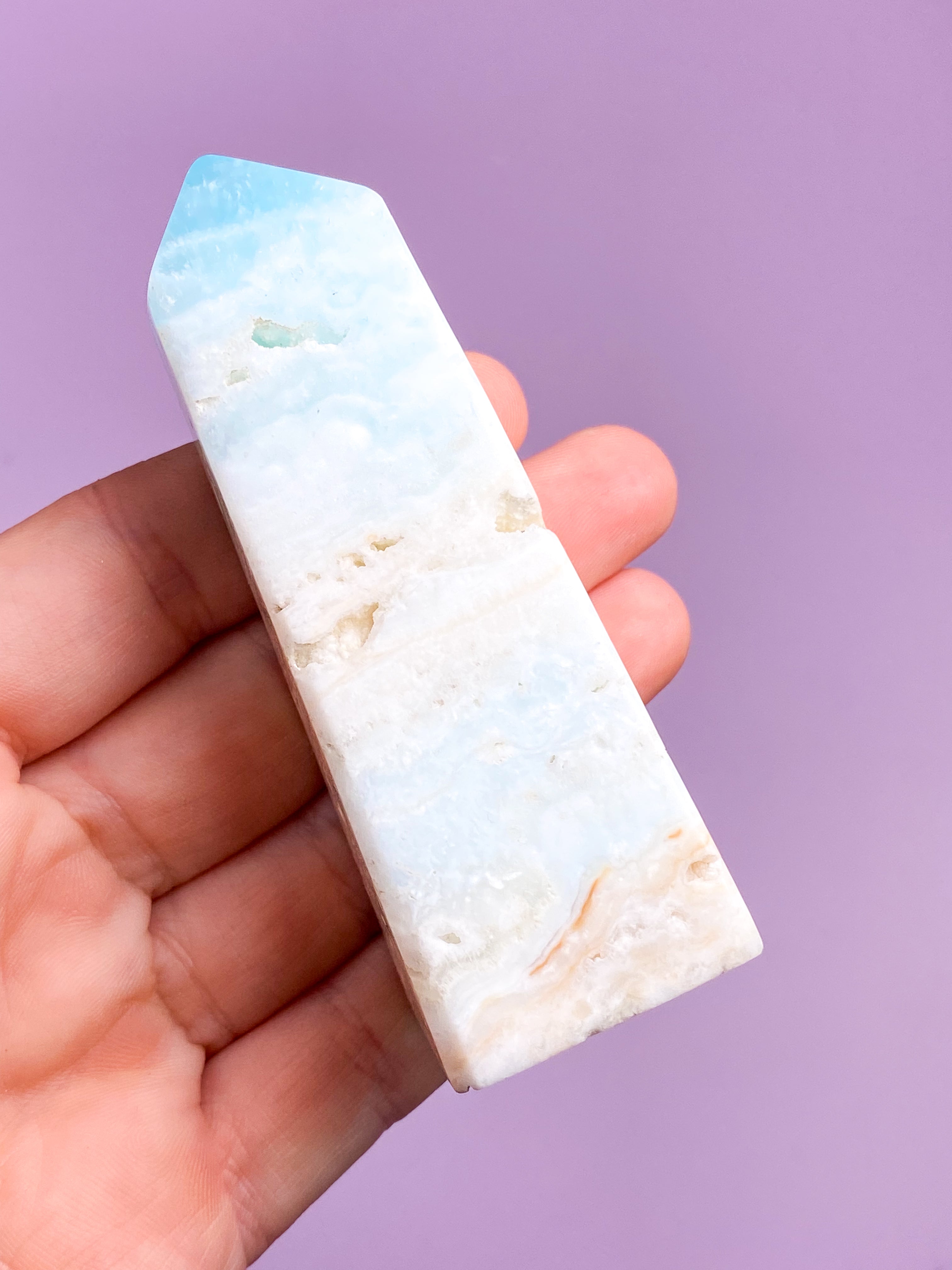 Karibien Calcit Palmstone (nr 1)