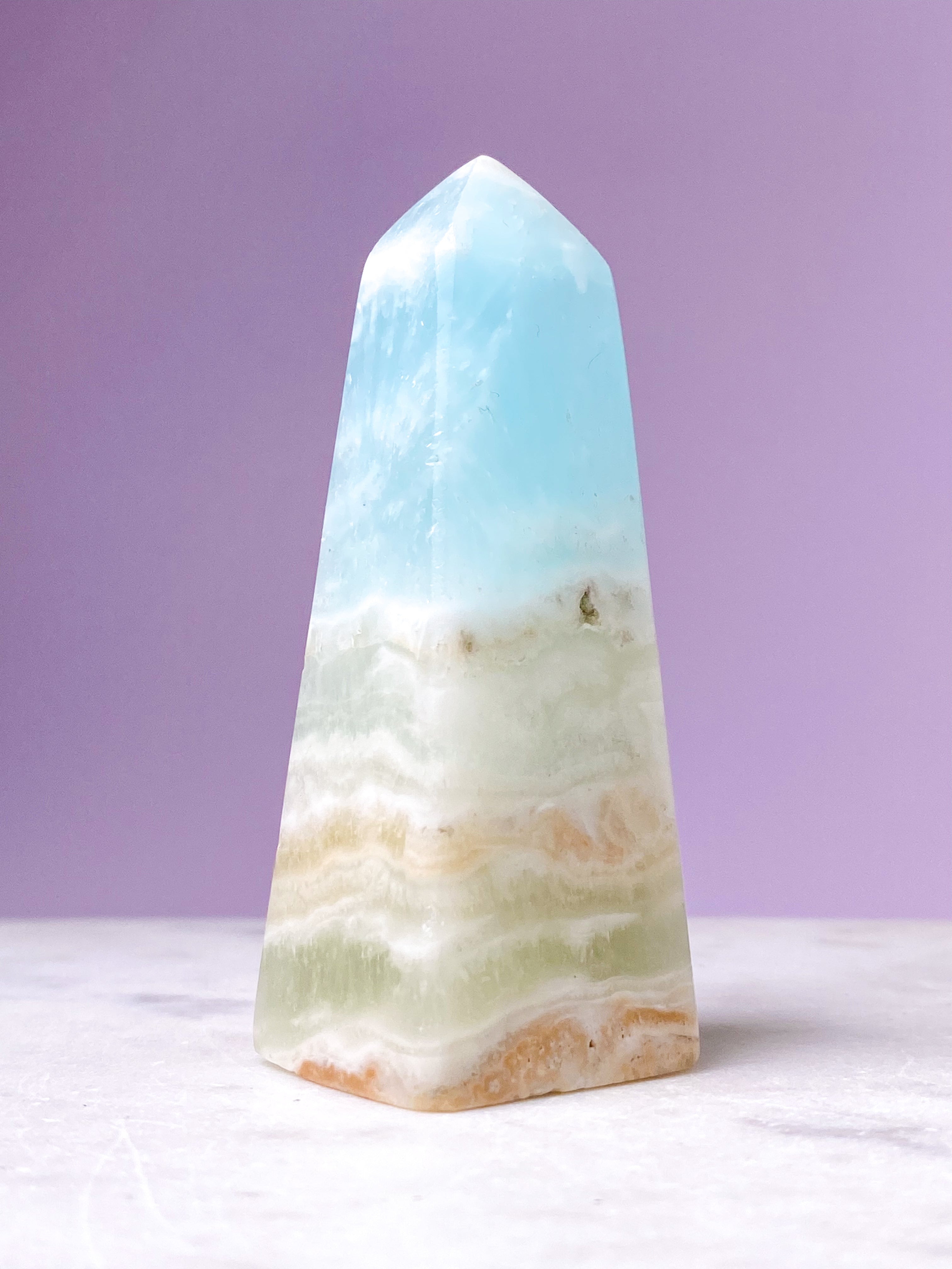 Karibien Calcit Palmstone (nr 1)